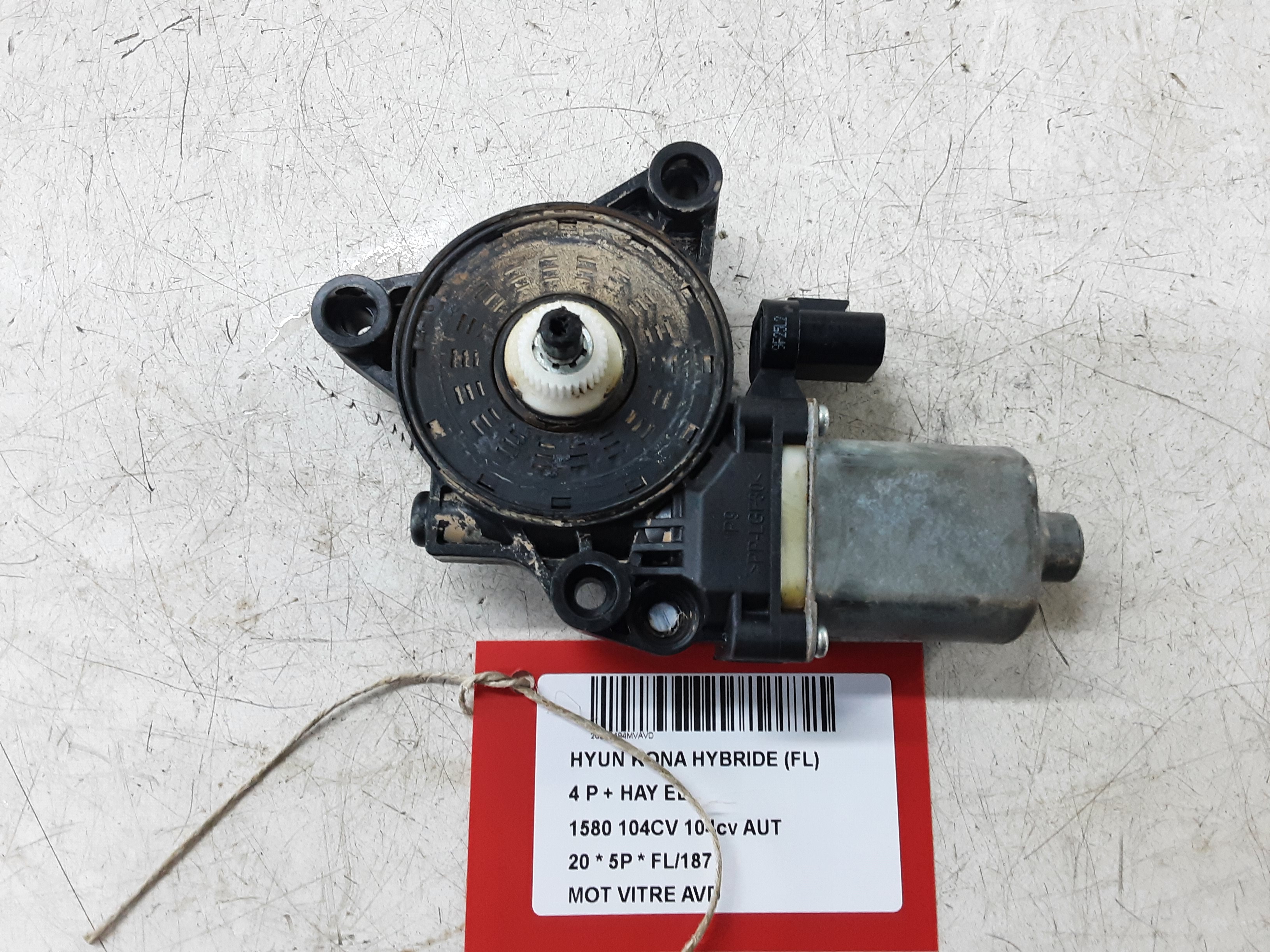 MOTOR RUITMECHANISME VOOR RECHTS Hyundai KONA 10/17+