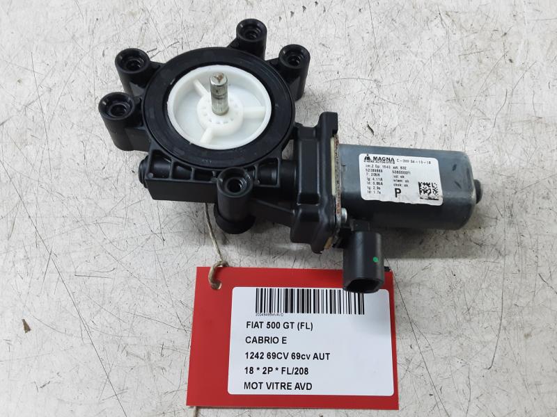 MOTOR RUITMECHANISME VOOR RECHTS Fiat 500 7/15+