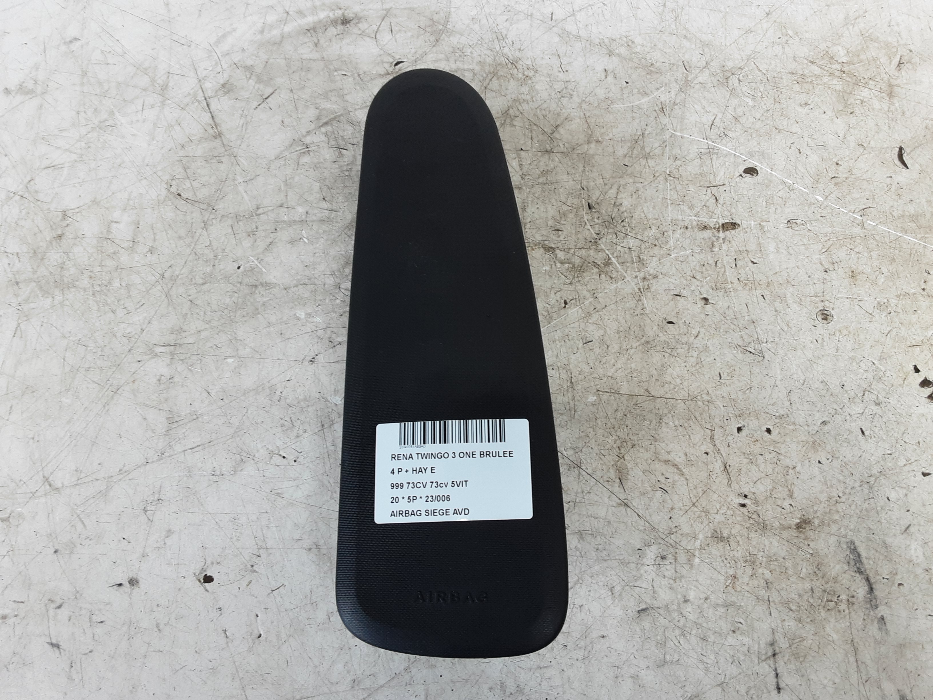 AIRBAG STOEL RECHTS VOOR Renault TWINGO (4) FaceLift 5/19+