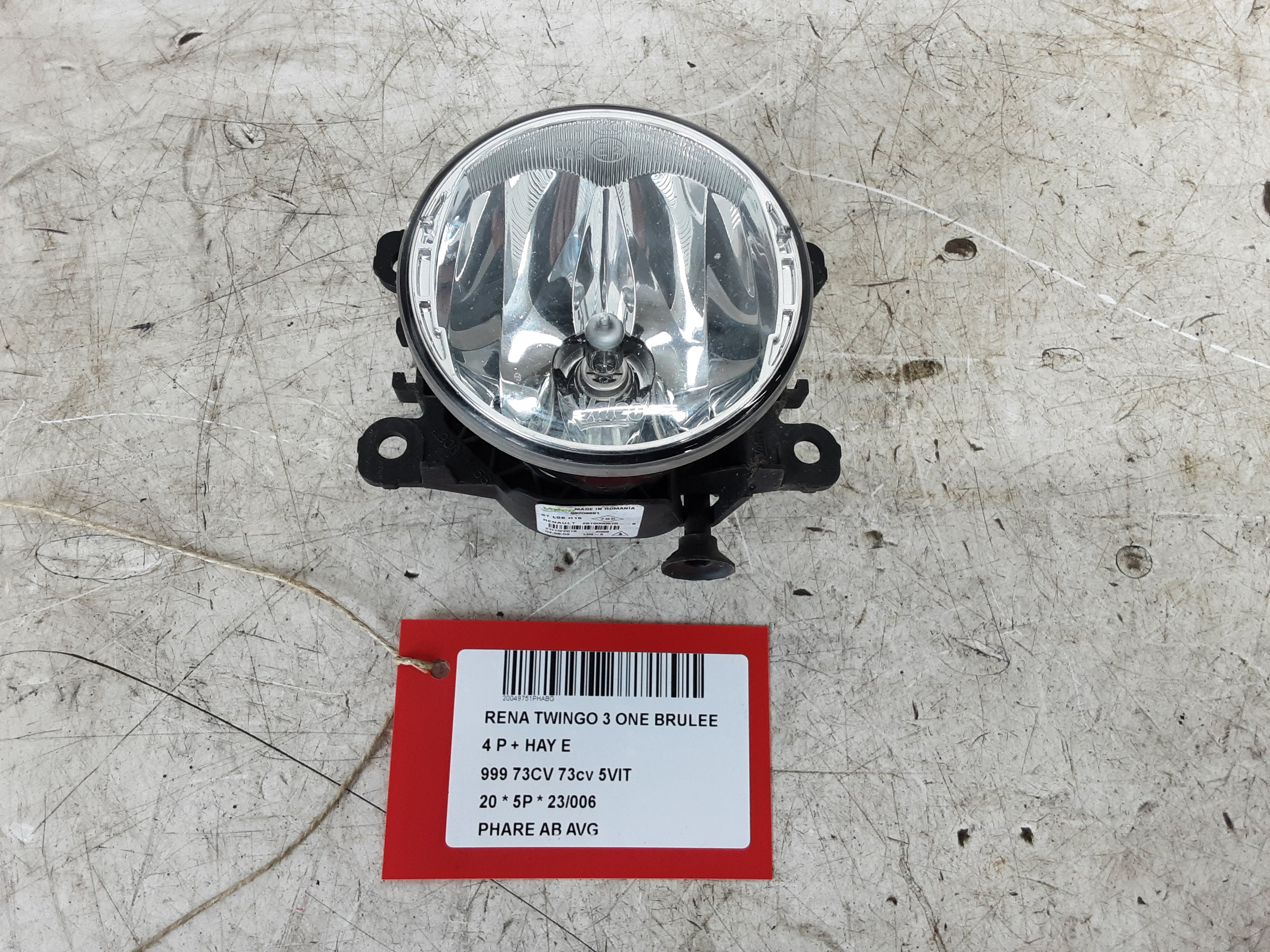 MISTLICHT VOOR LINKS Renault TWINGO (4) FaceLift 5/19+
