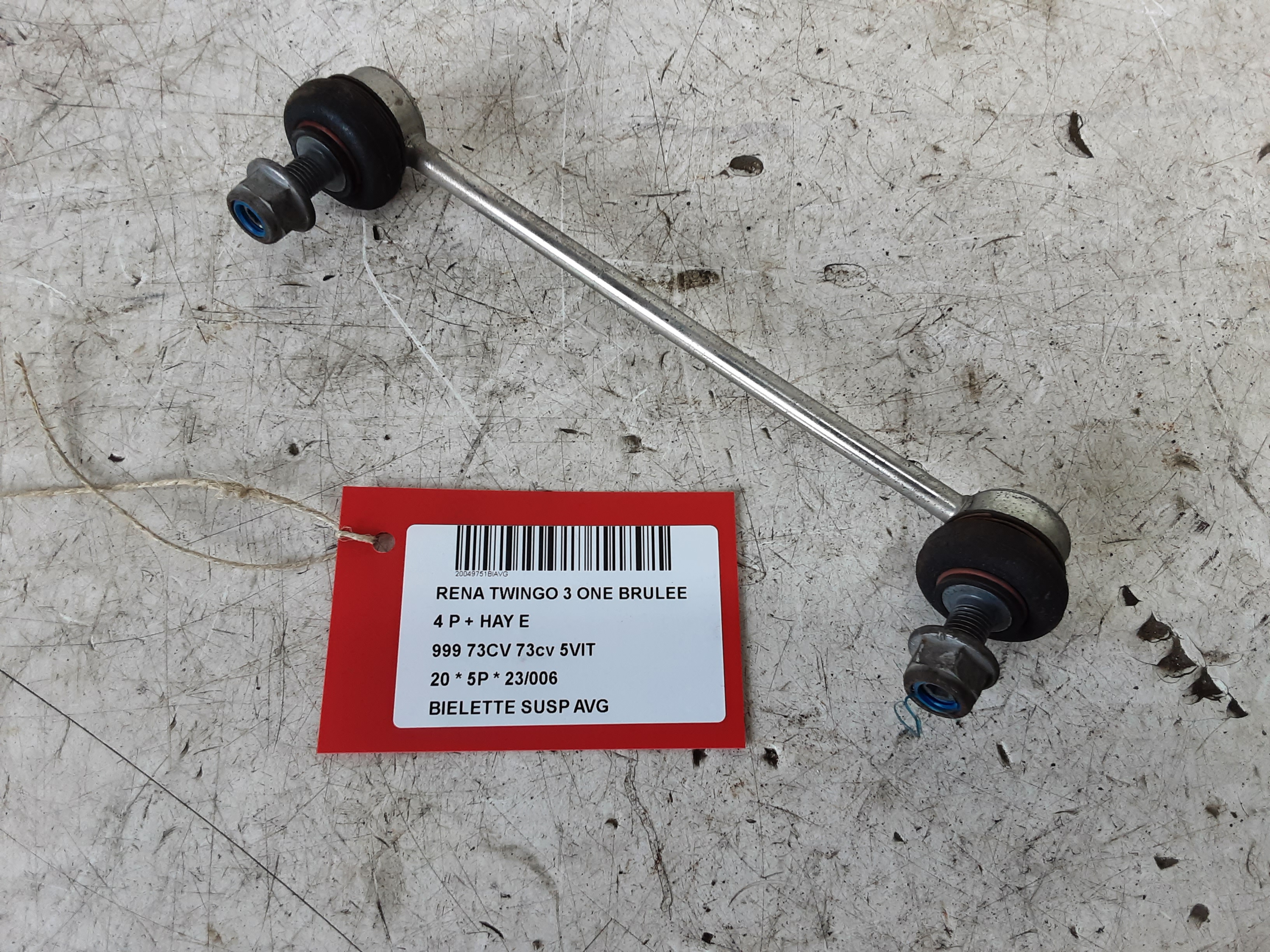 REACHTIESTANG VOOR LINKS Renault TWINGO (4) FaceLift 5/19+