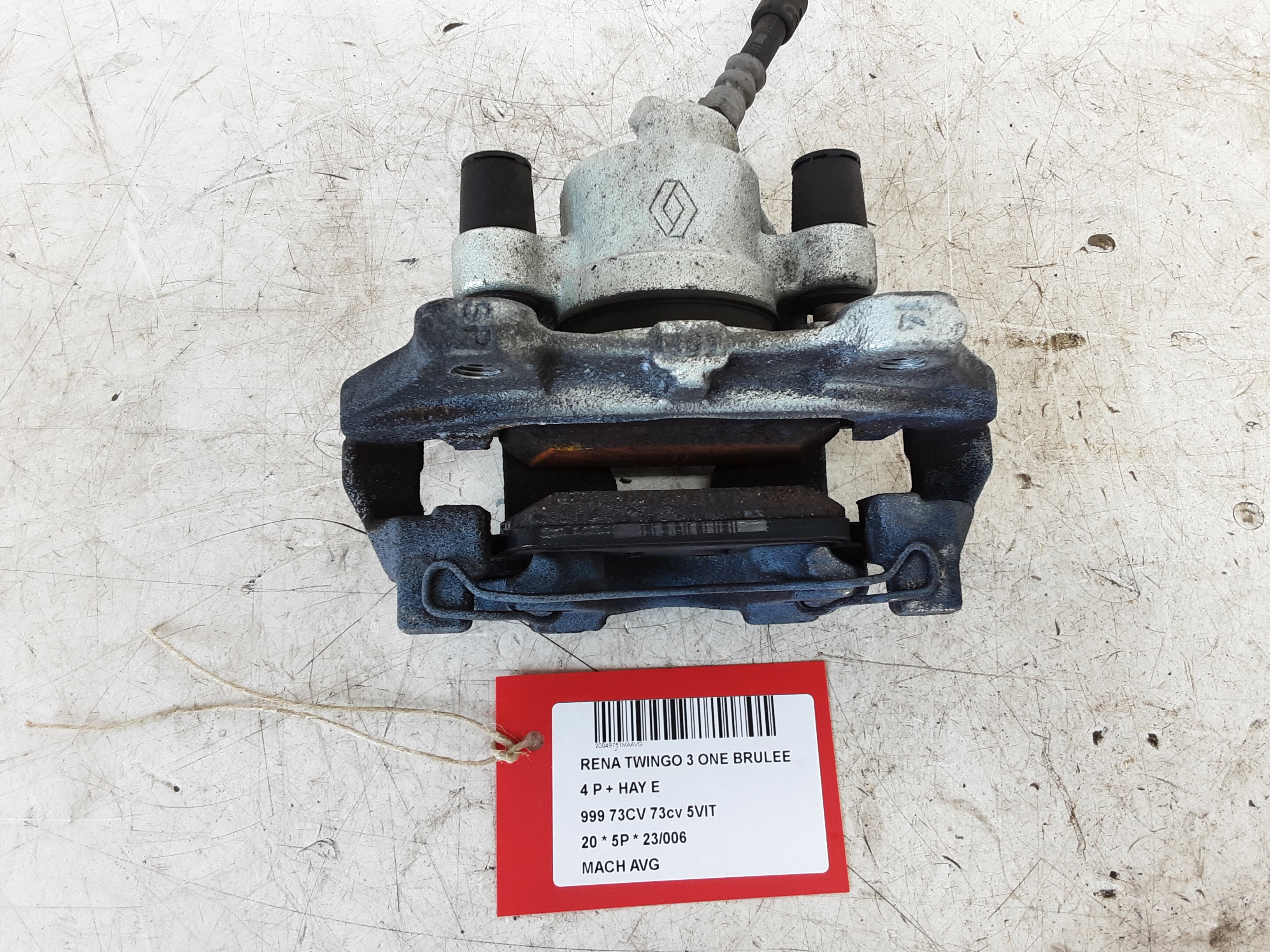 REMKLAUW VOOR LINKS Renault TWINGO (4) FaceLift 5/19+