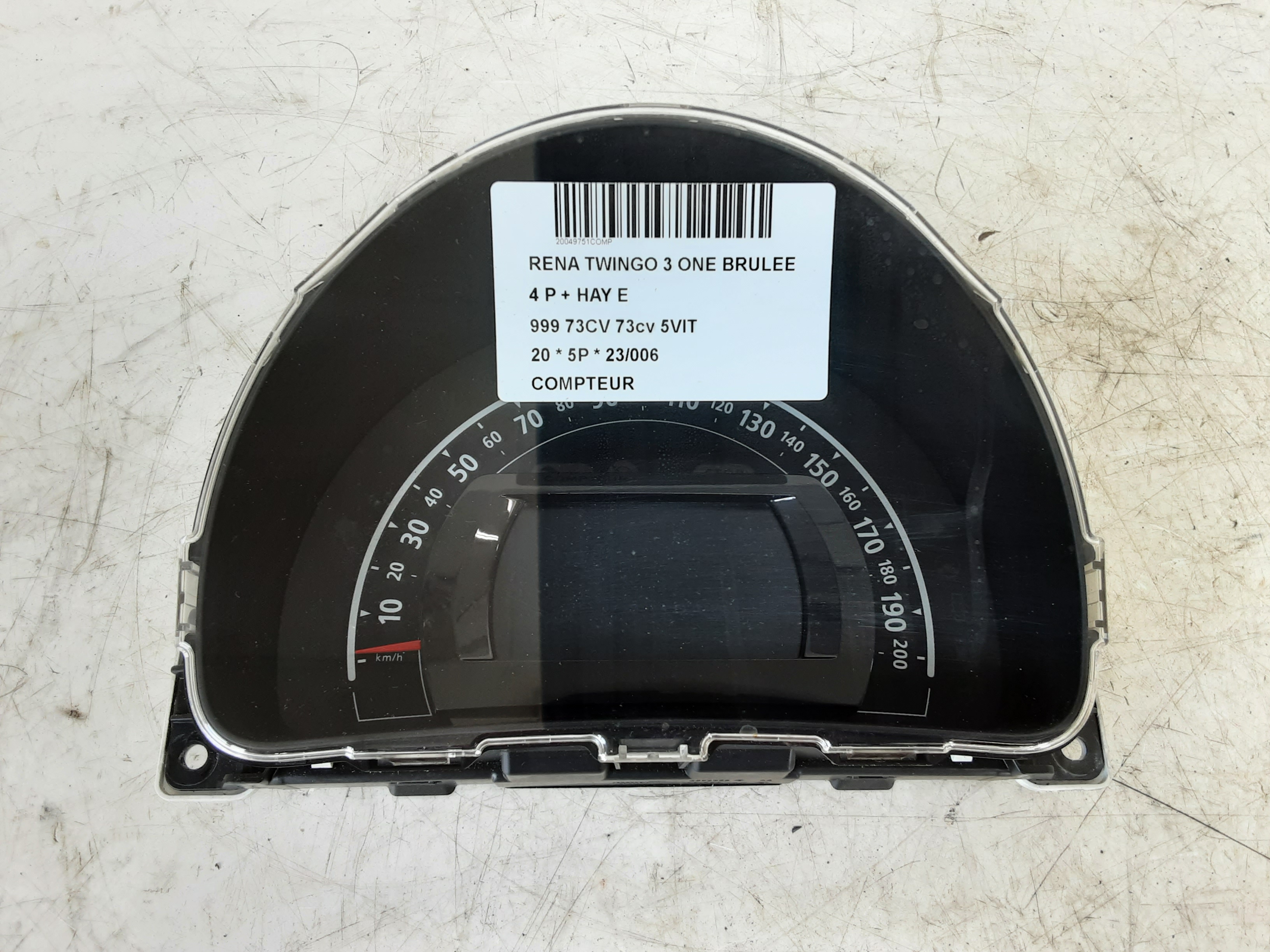 KM TELLER Renault TWINGO (4) FaceLift 5/19+