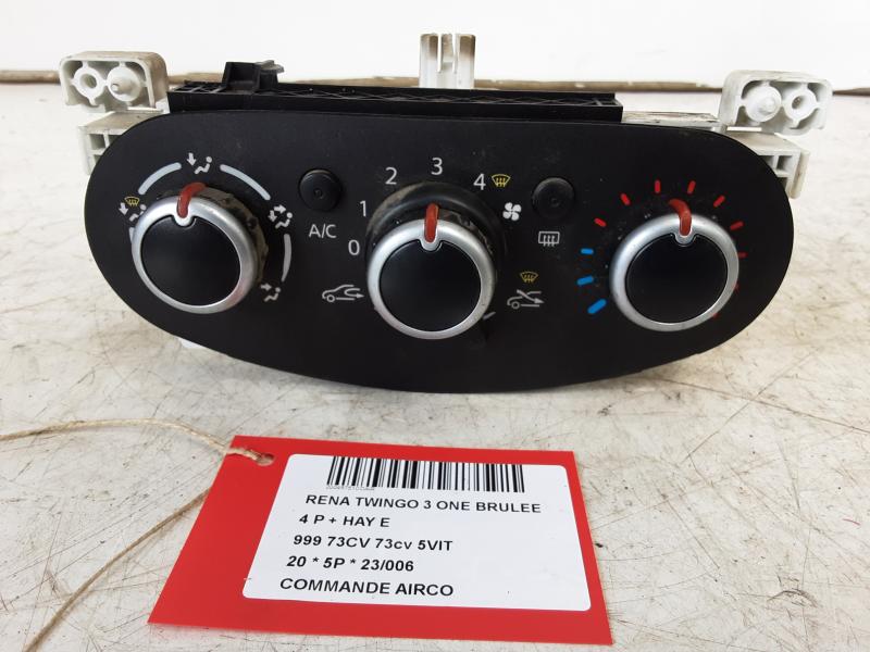 COMMANDE D'AIRCO Renault TWINGO (4) FaceLift 5/19+