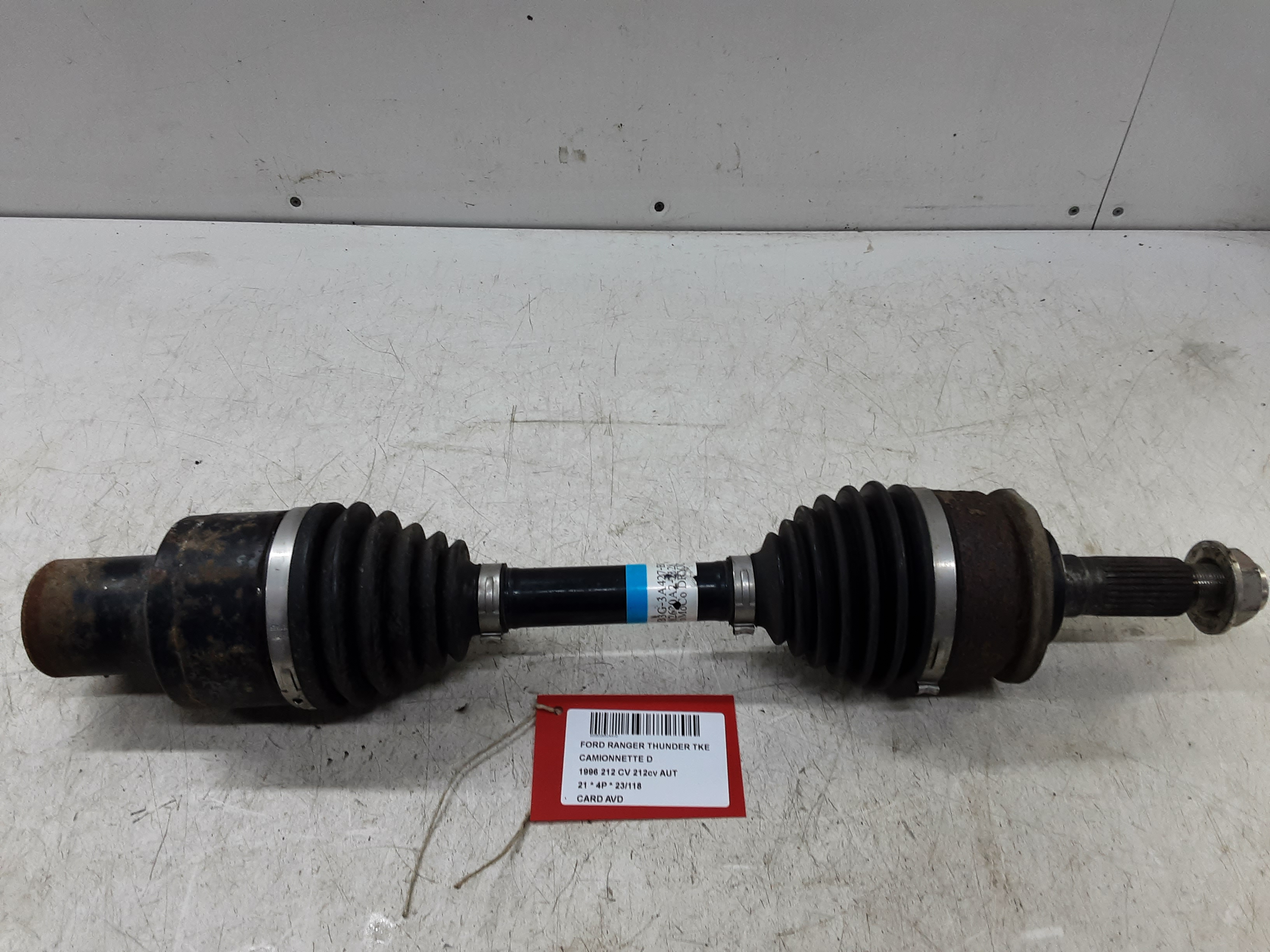 AANDRIJFAS VOOR RECHTS Ford RANGER (3) 02/19+ 2ème FaceLift