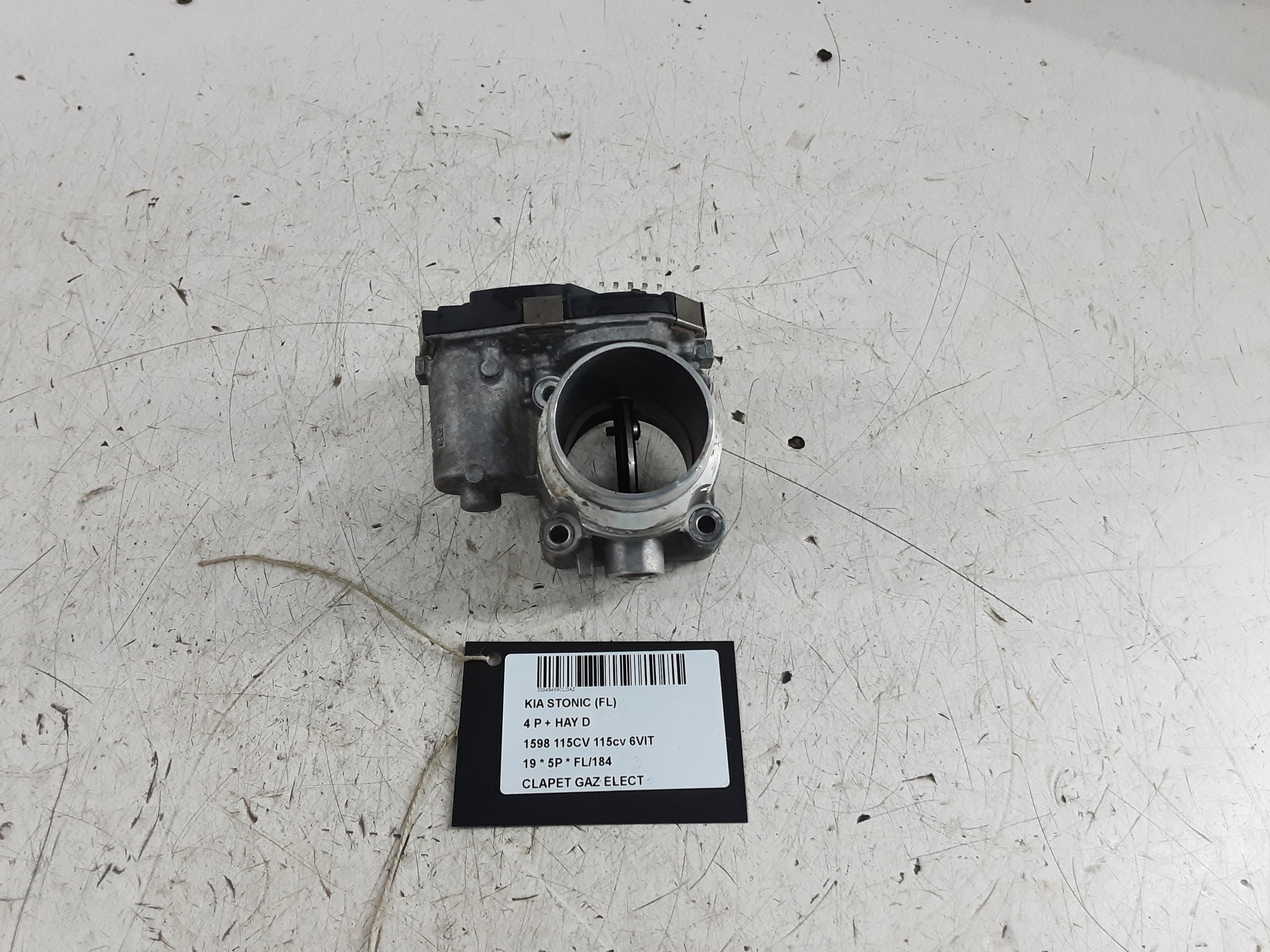 GASKLEP ELEKTRISCH Kia STONIC 10/17+