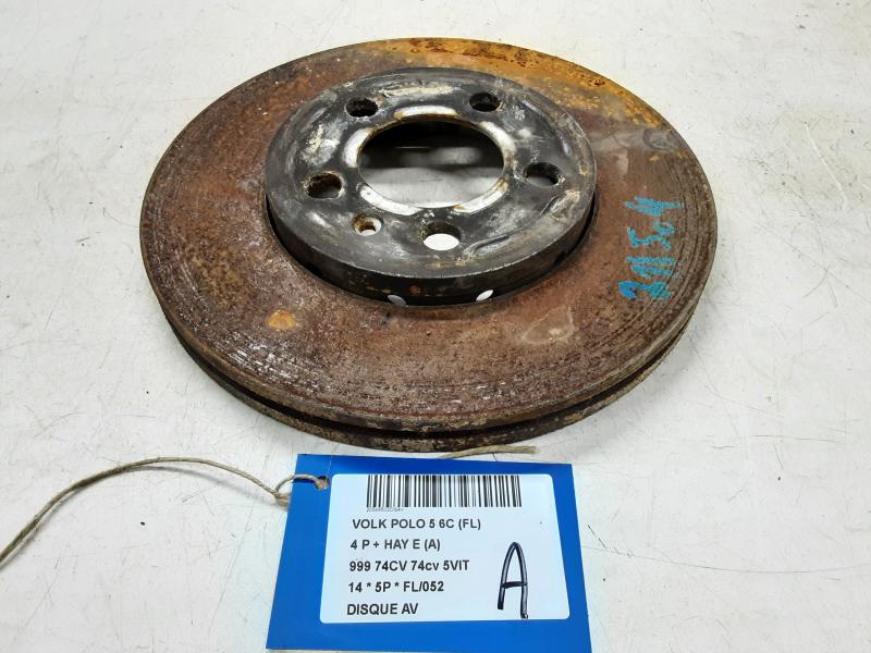 BREMSSCHEIBE VORNE Vw POLO (6R) FaceLift 5/14 - 17