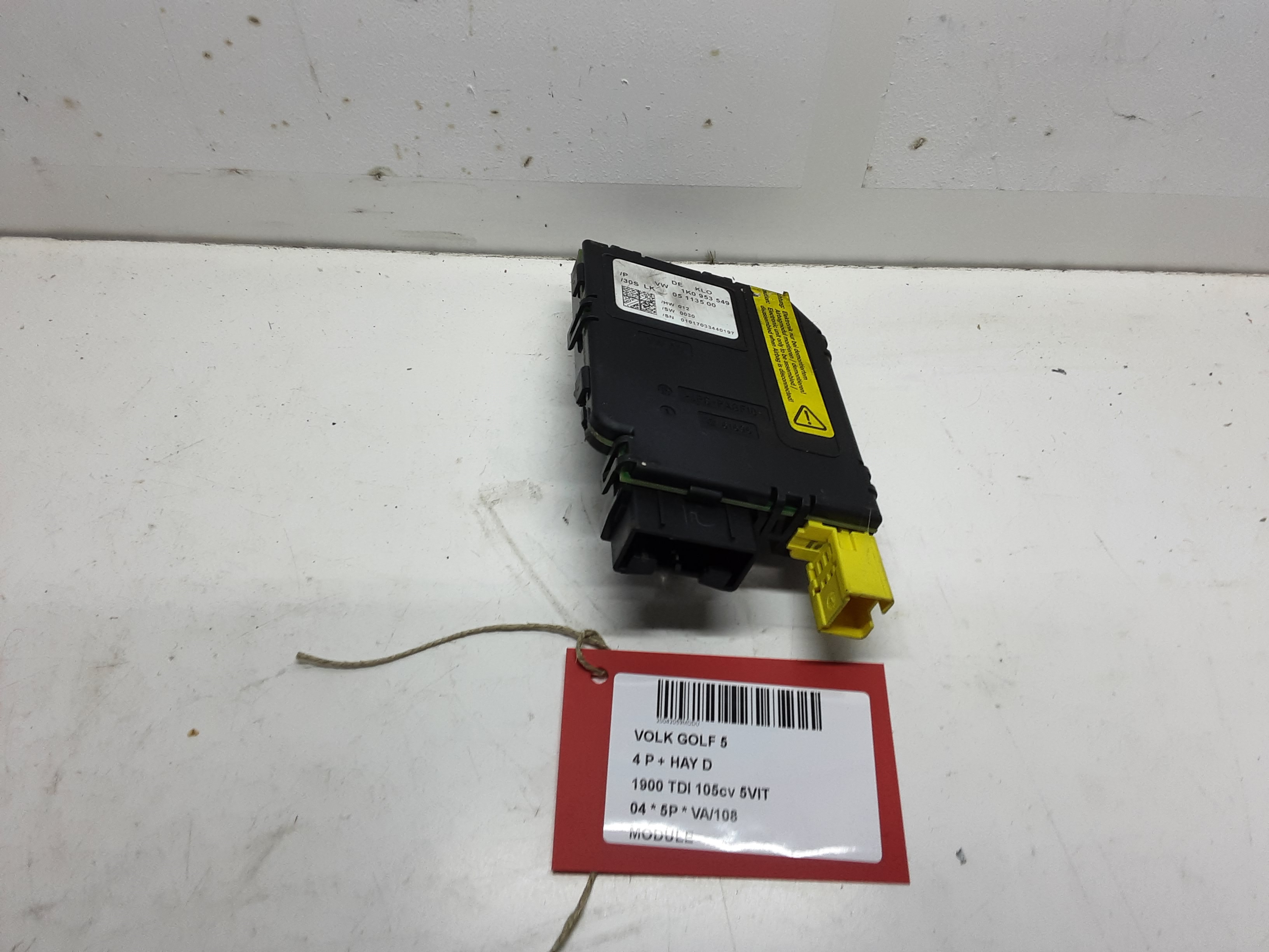 MODULE Vw GOLF V 11/03 - 08