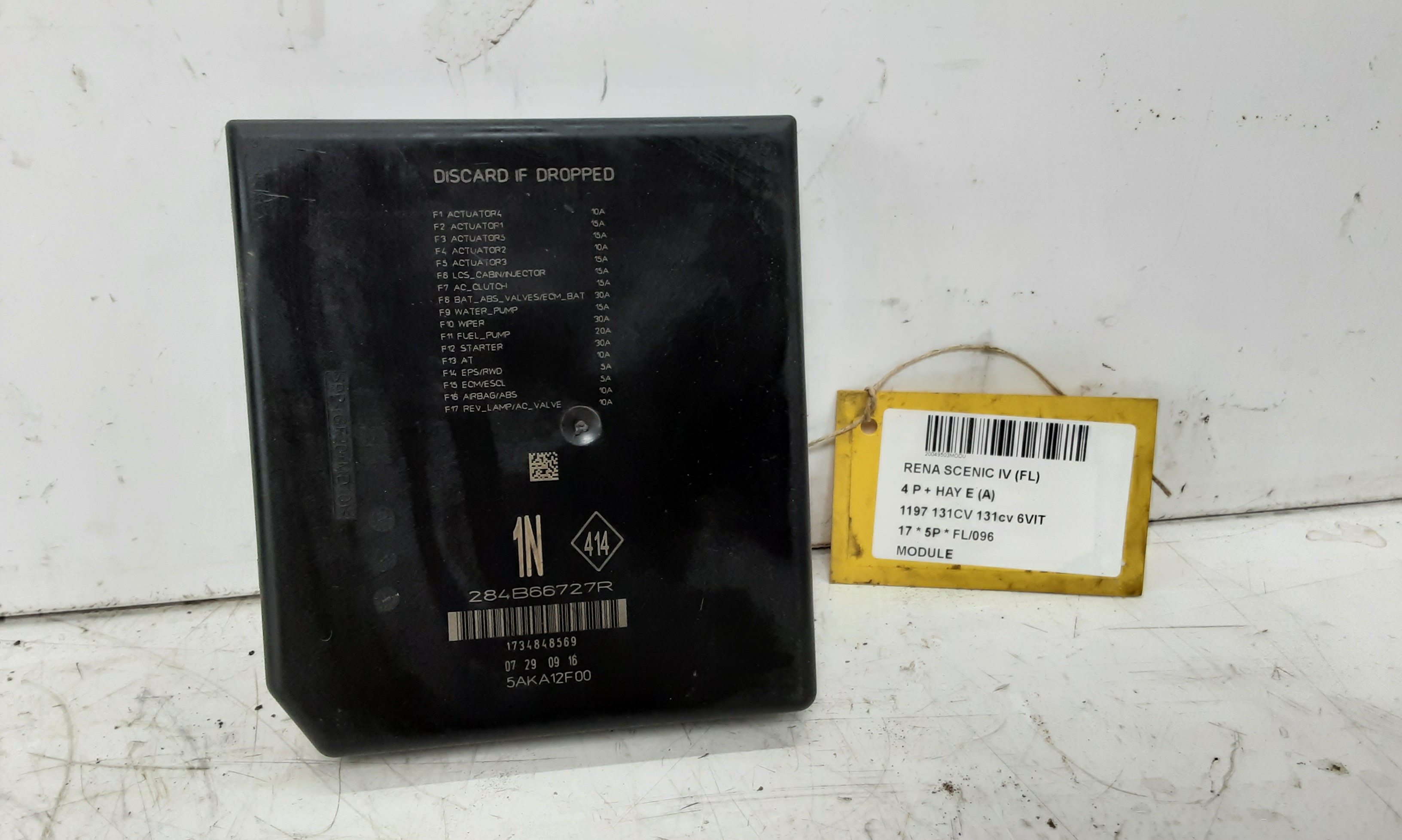 MODULE Renault SCENIC 9/16+
