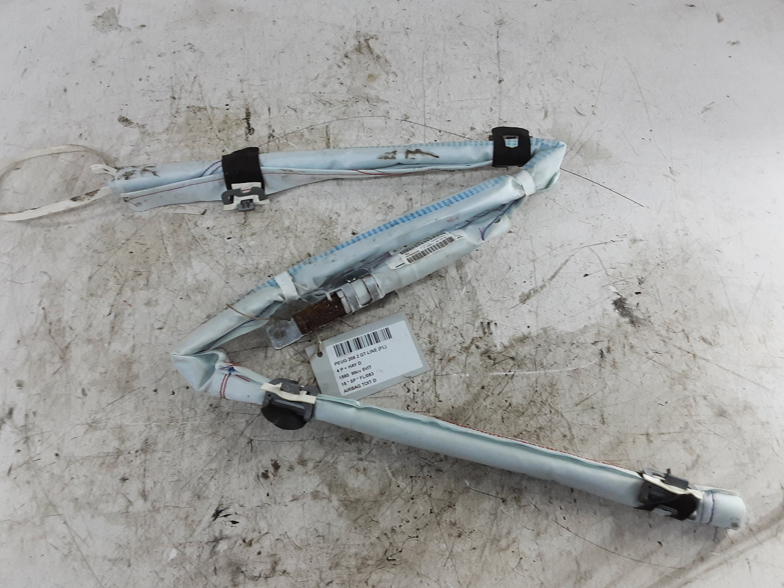 AIRBAG DAK RECHTS Peugeot 208 8/15 - 20