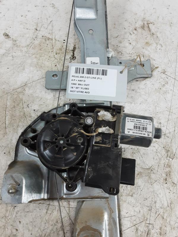 MOTOR RUITMECHANISME VOOR RECHTS Peugeot 208 8/15 - 20
