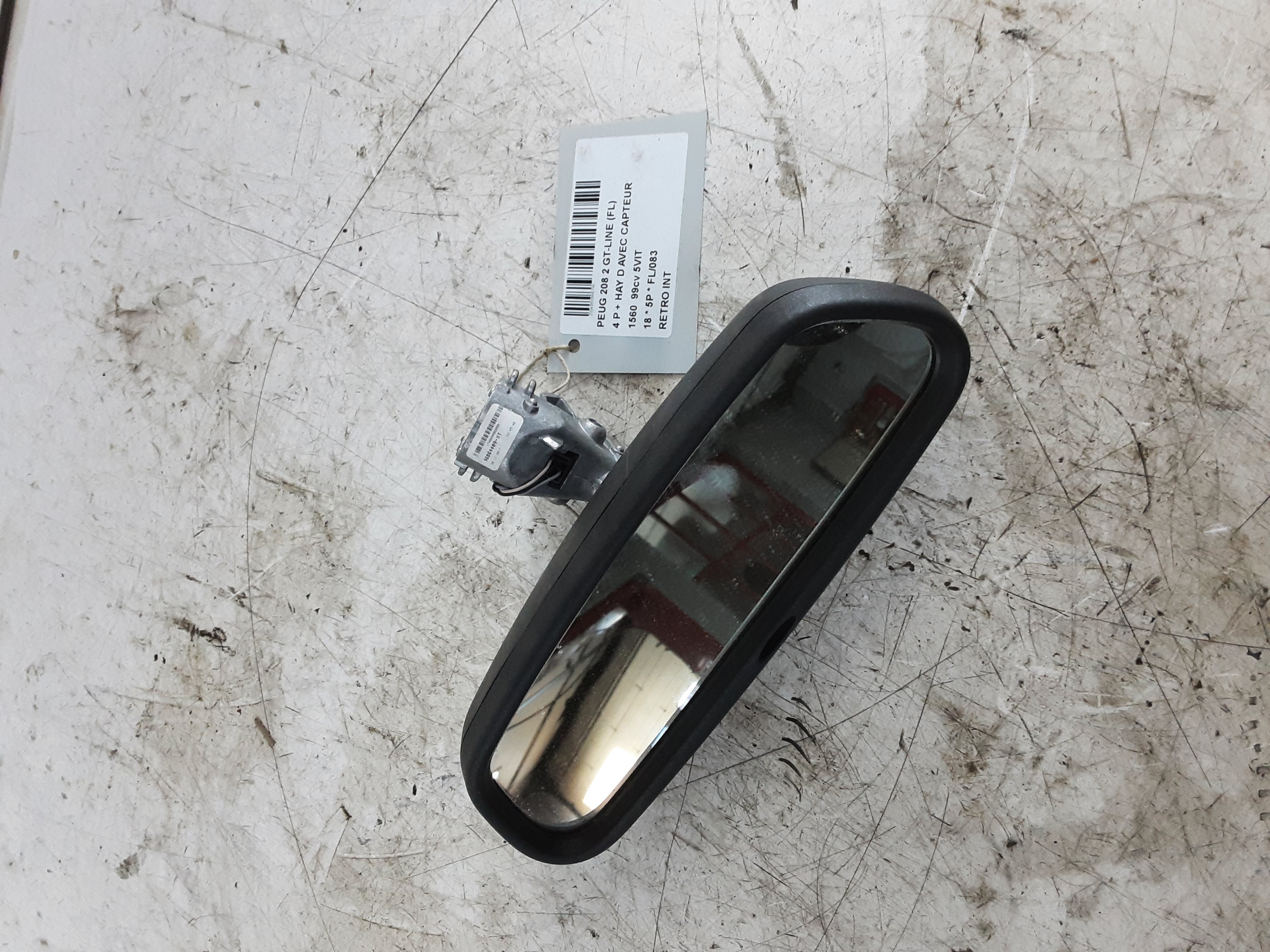 BINNENSPIEGEL Peugeot 208 8/15 - 20