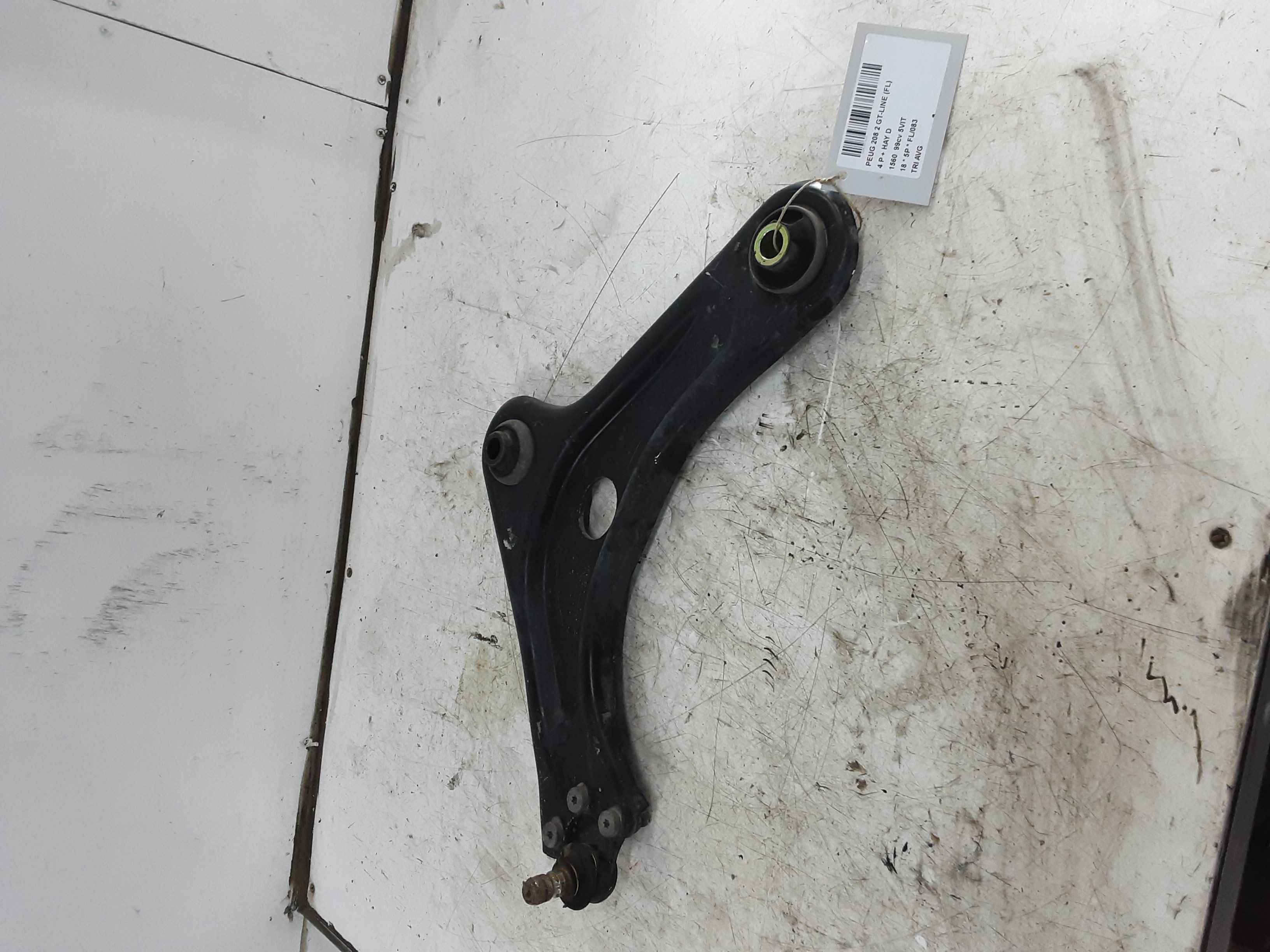 TRIANGLE AVANT GAUCHE Peugeot 208 8/15 - 20