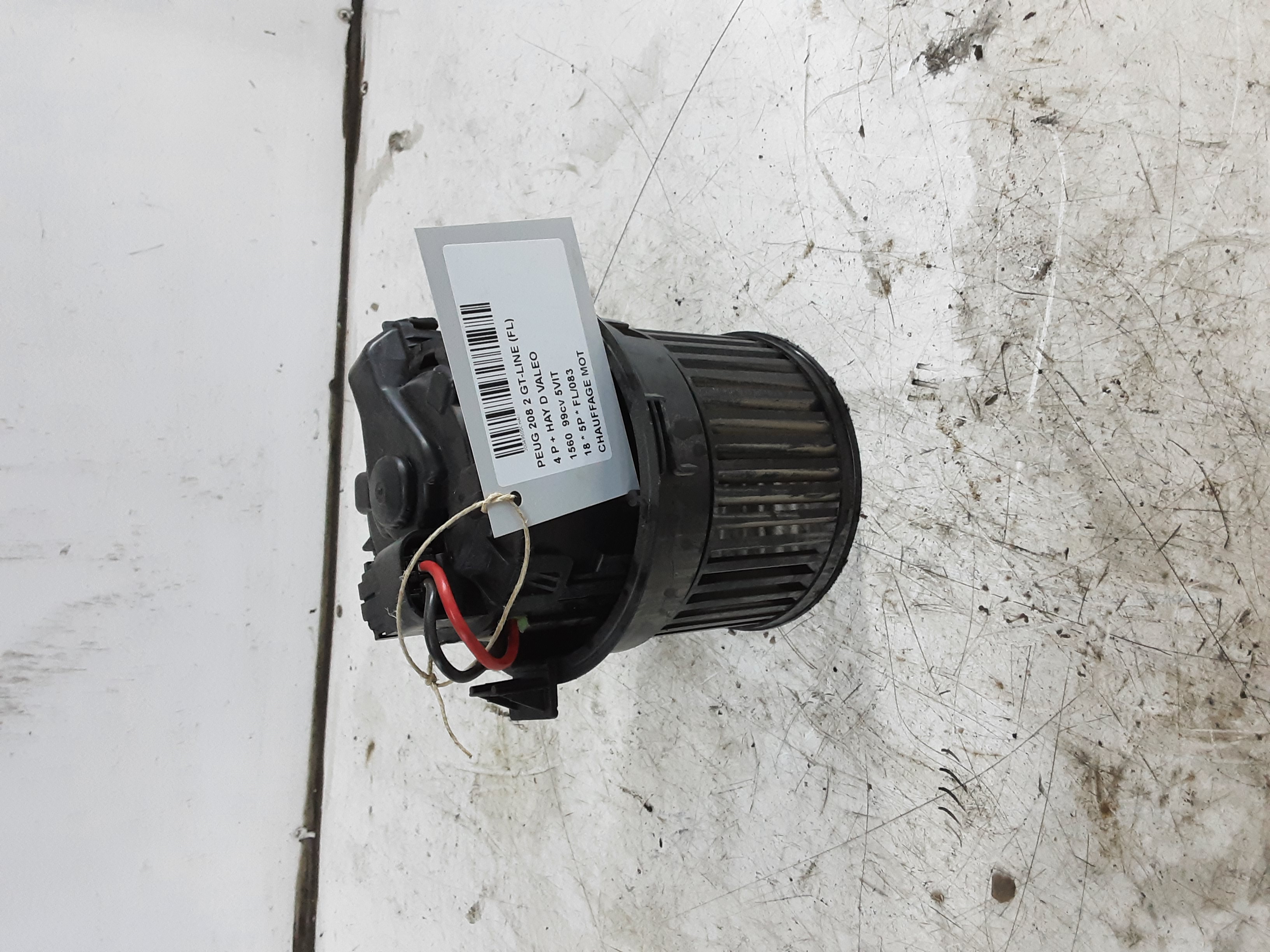 MOTEUR DE CHAUFFAGE Peugeot 208 8/15 - 20