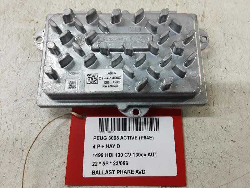 BALLAST DE PHARE AVANT DROIT Peugeot 3008 (2) 10/20+ FaceLift 11-23