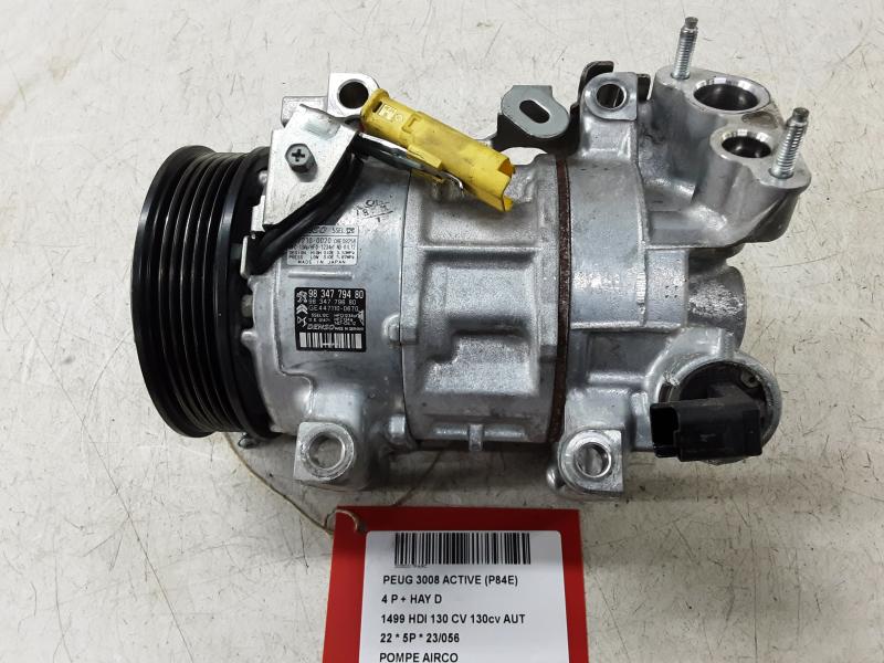 AIRCO POMP Peugeot 3008 (2) 10/20+ FaceLift 11-23