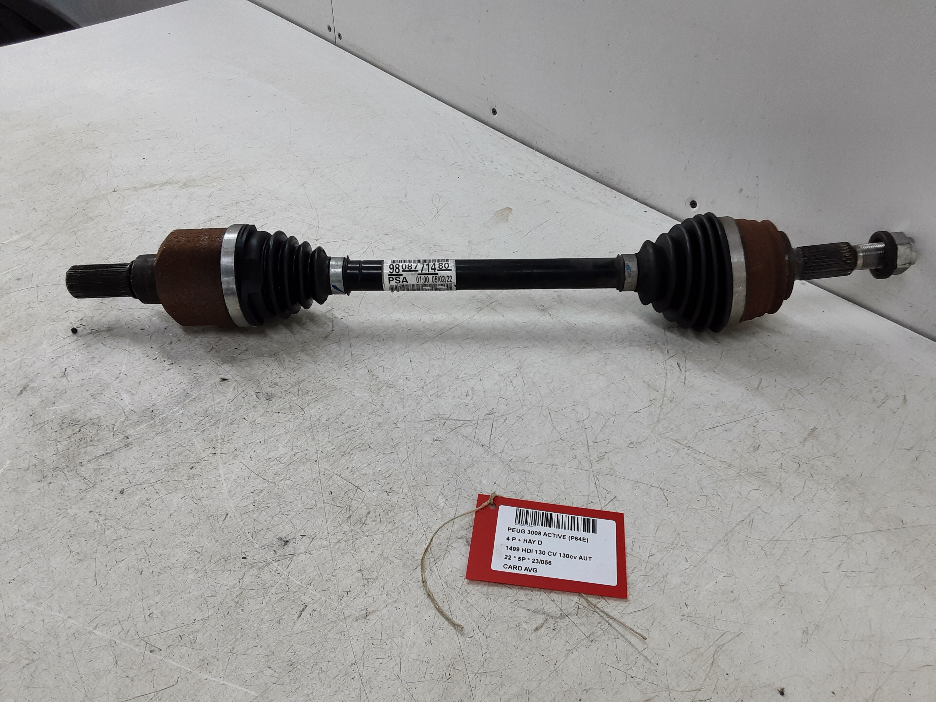 AANDRIJFAS VOOR LINKS Peugeot 3008 (2) 10/20+ FaceLift