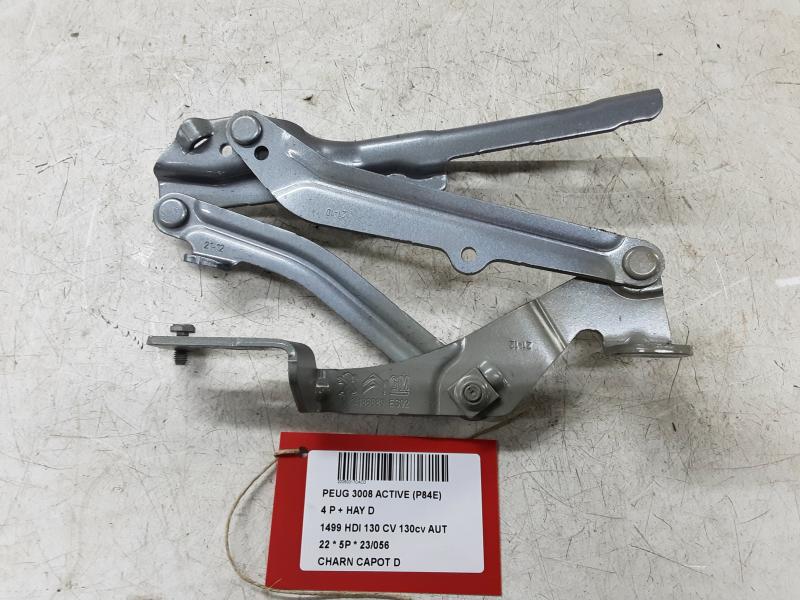 CHARNIERE DE CAPOT DROITE Peugeot 3008 (2) 10/20+ FaceLift 11-23