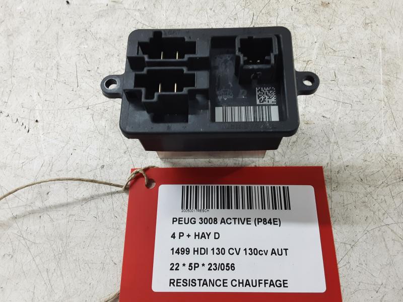 HEATER RESISTOR Peugeot 3008 (2) 10/20+ FaceLift 11-23