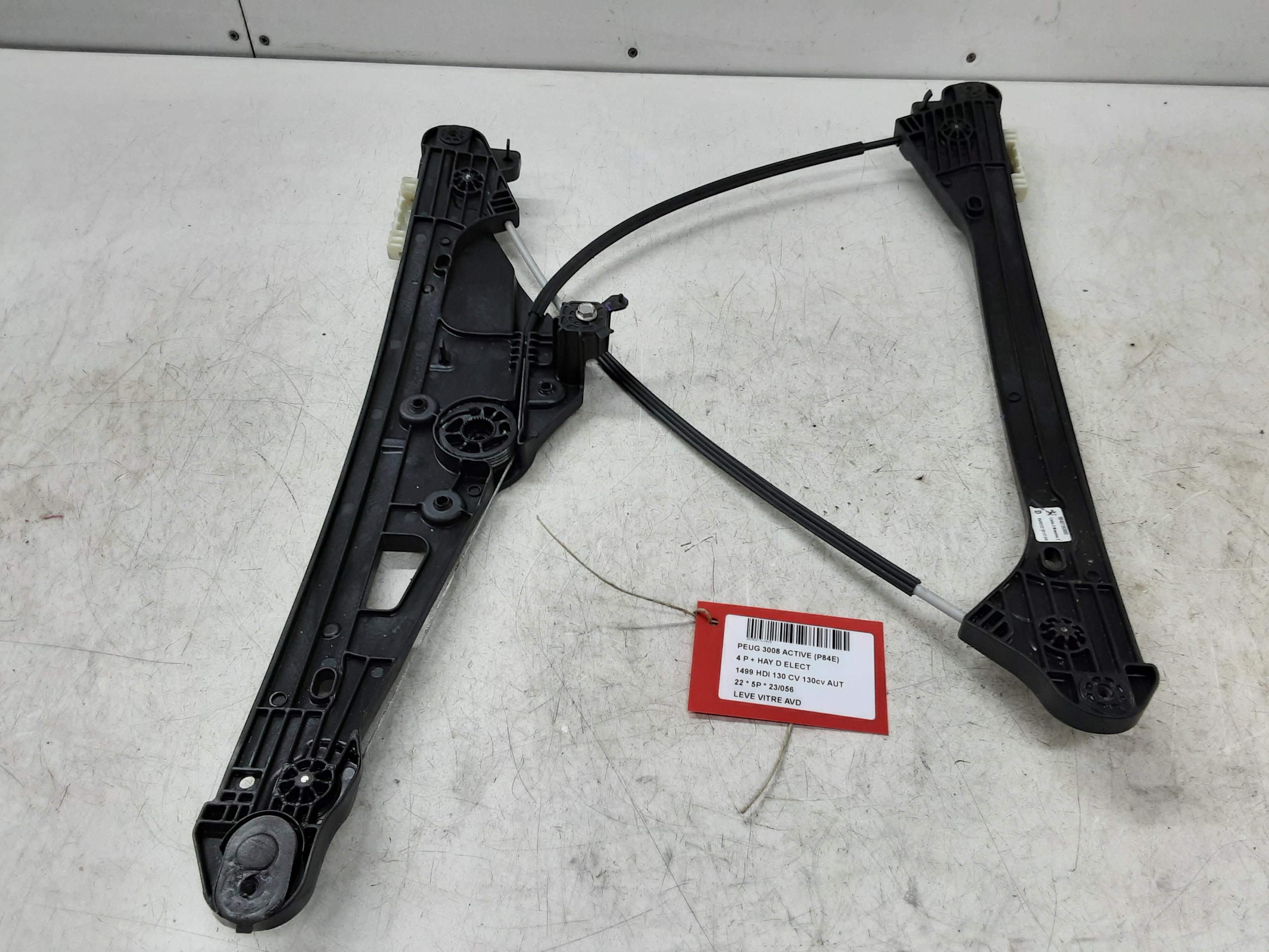 LEVE-VITRE DE PORTE AVANT DROITE Peugeot 3008 (2) 10/20+ FaceLift