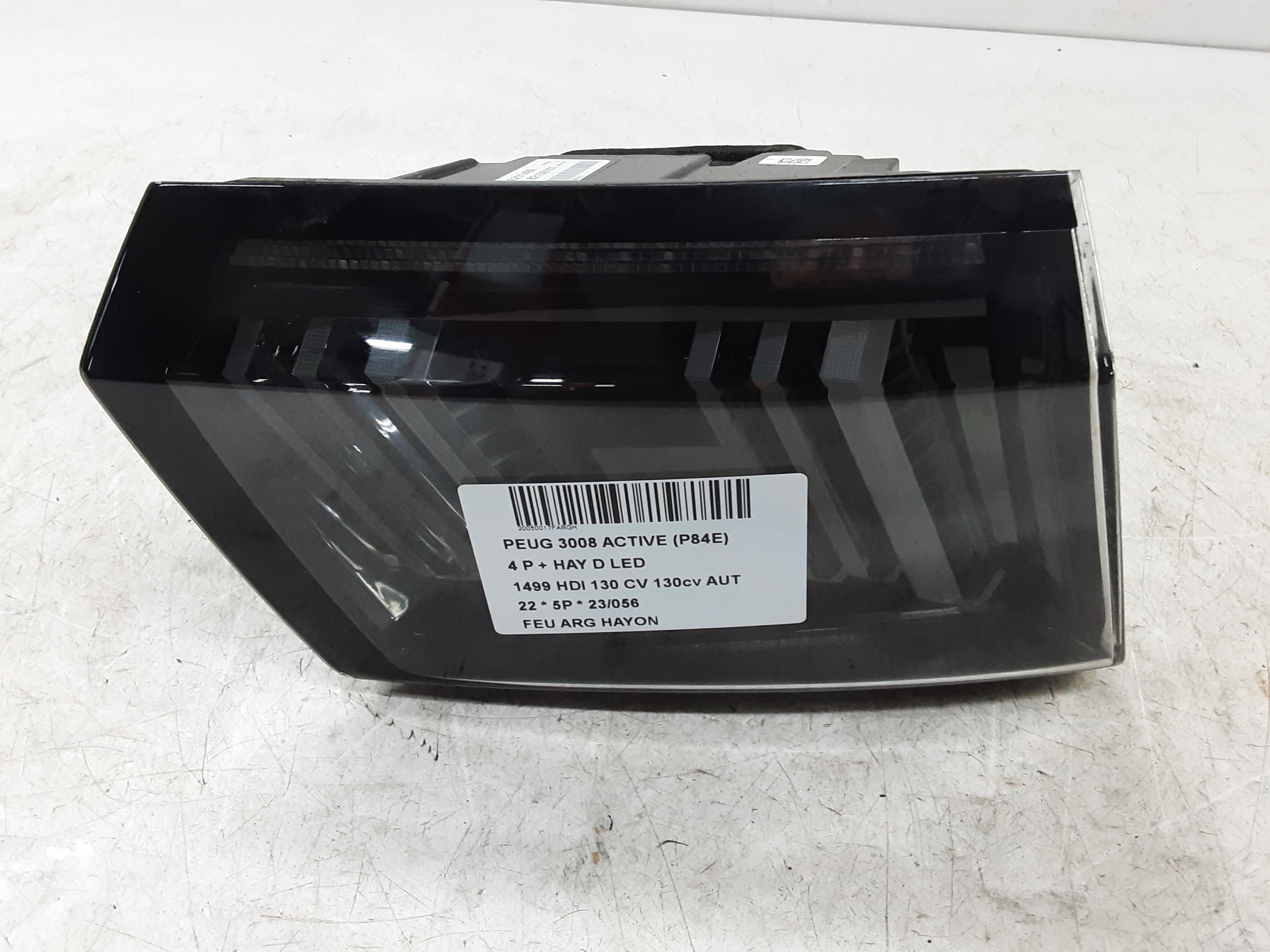 FEU ARRIERE GAUCHE DE HAYON Peugeot 3008 (2) 10/20+ FaceLift