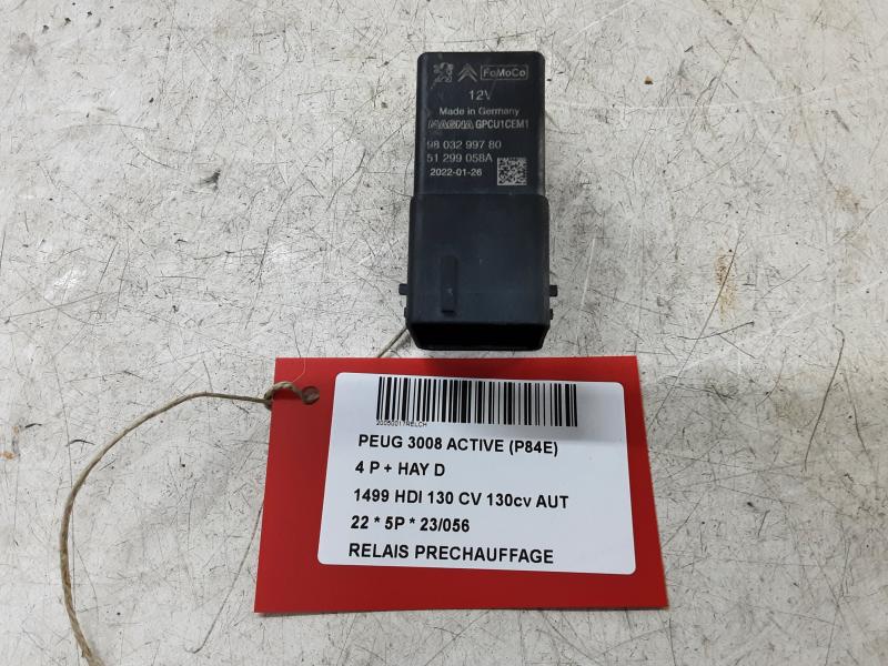 VORGLÜHRELAIS Peugeot 3008 (2) 10/20+ FaceLift 11-23