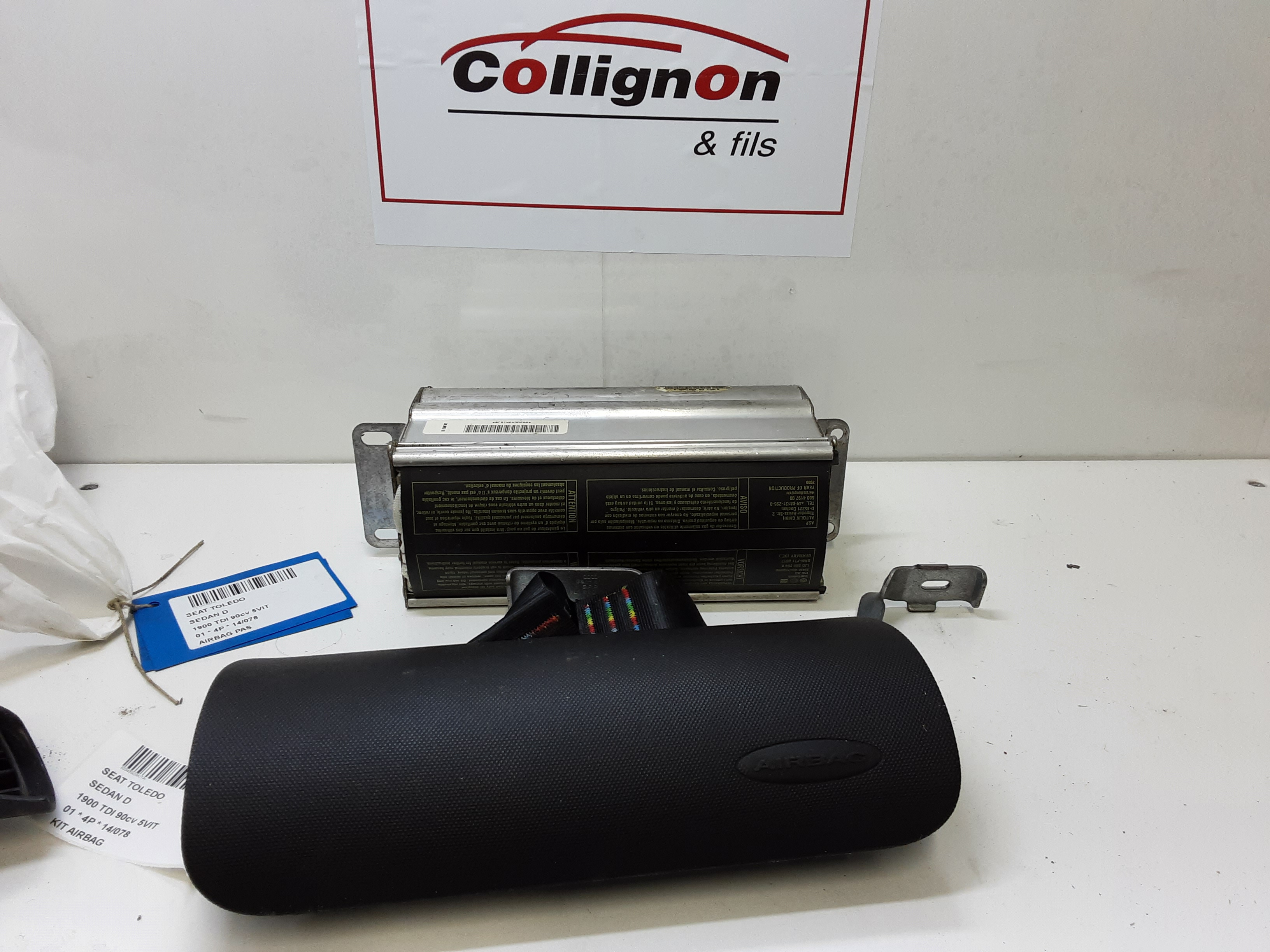 AIRBAG PASSAGIER Seat TOLEDO 99 - 04
