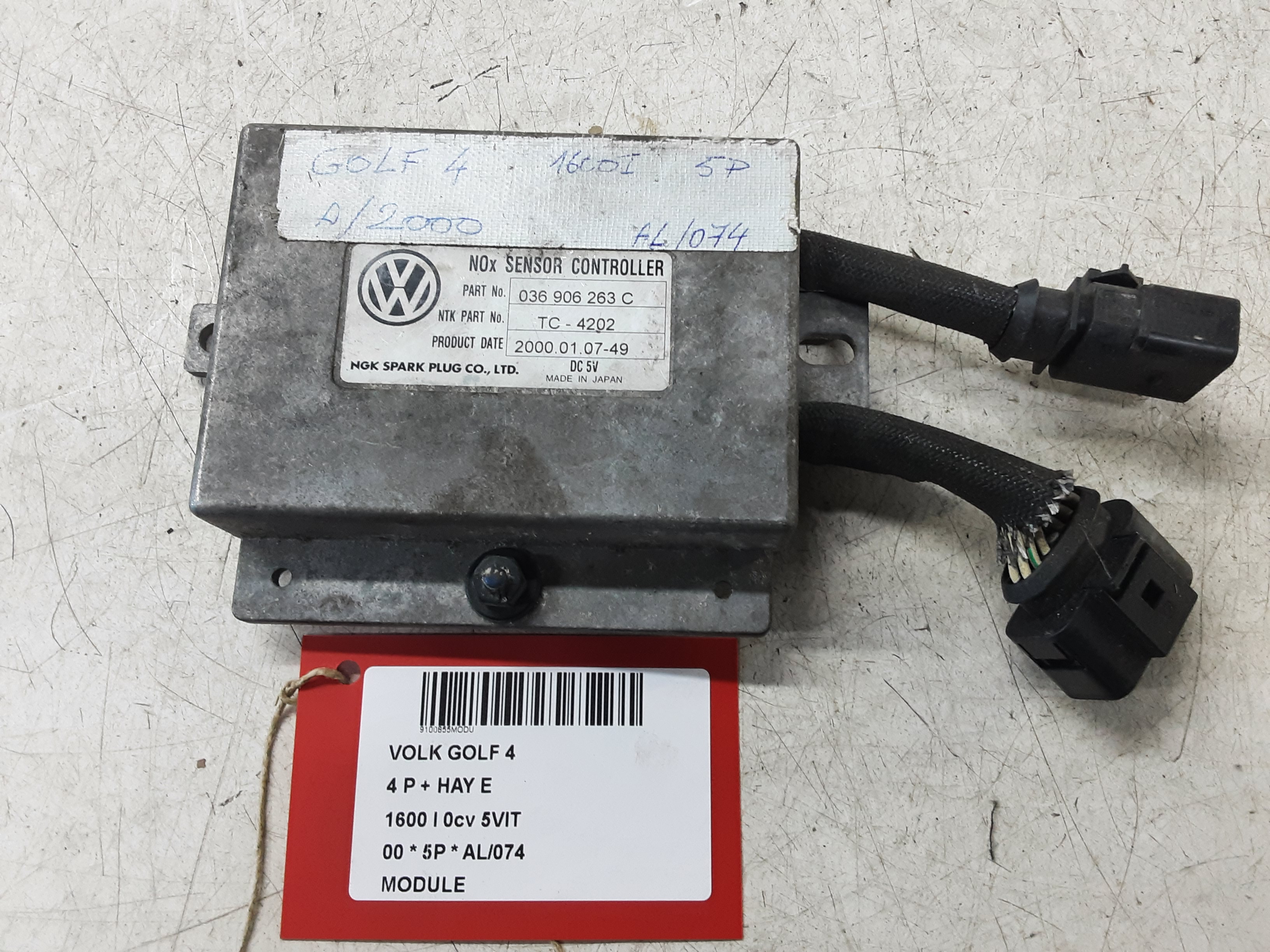 MODULE Vw GOLF IV 11/97 - 03