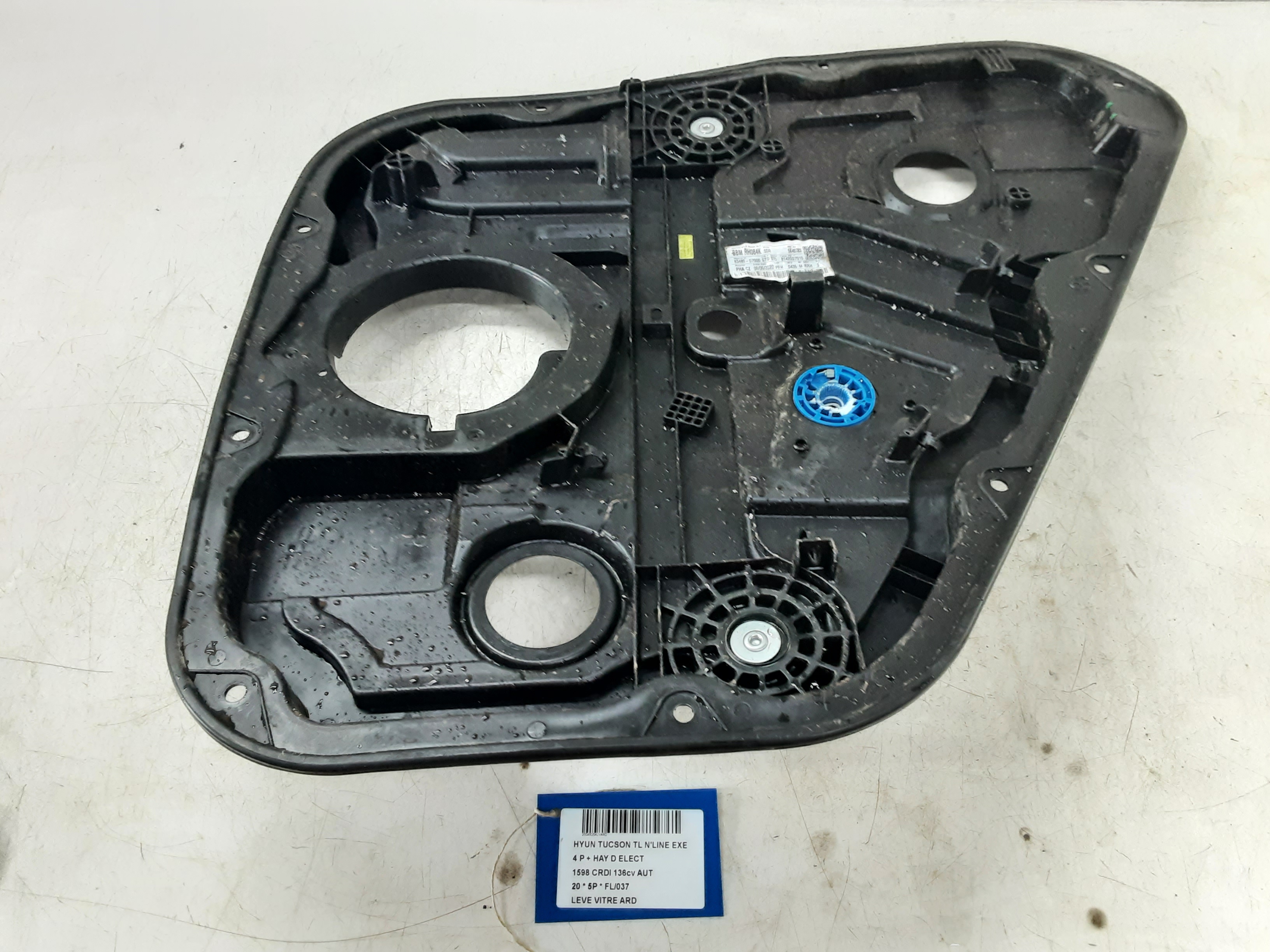 RUITMECHANISME ACHTER RECHTS Hyundai TUCSON (2 facelift) 09/18-01/21