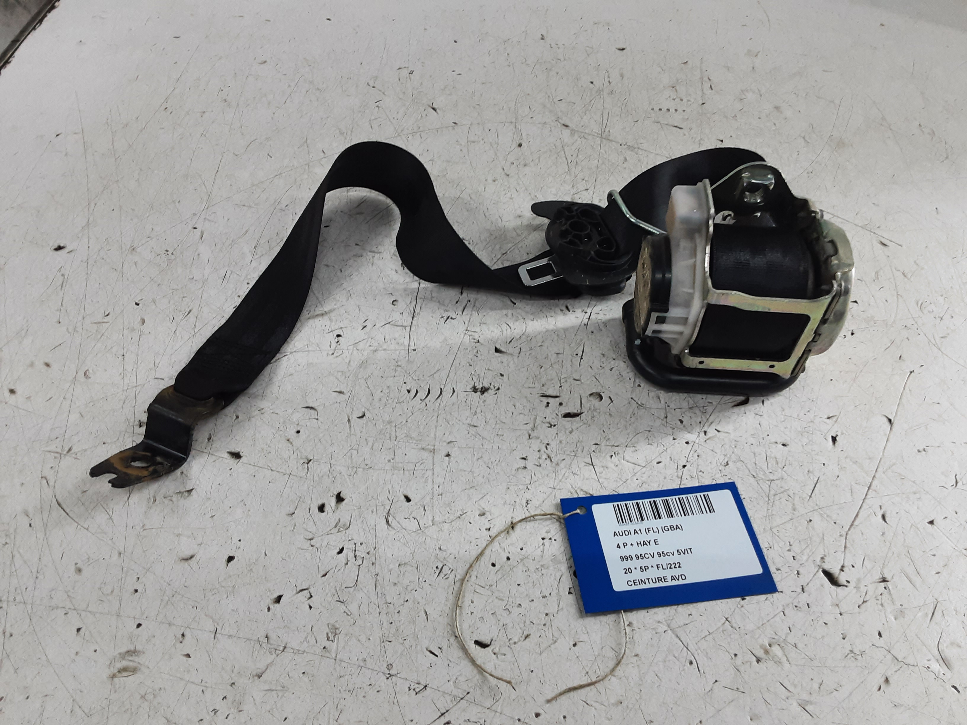 VEILIGHEIDSGORDEL VOOR RECHTS Audi A1 12/18+