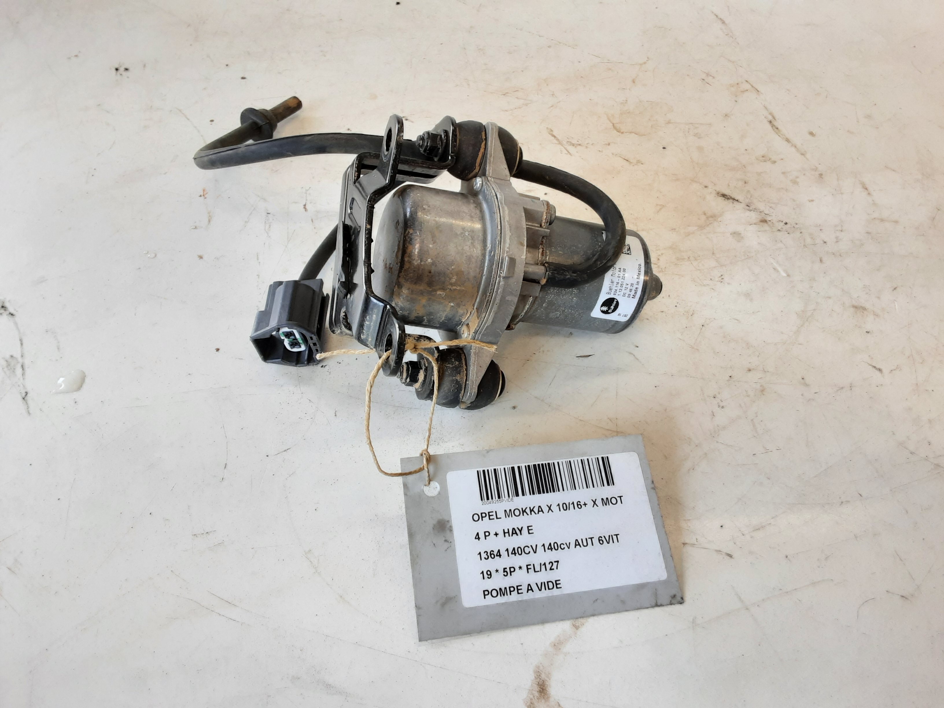 VACUUM POMP Opel MOKKA X 10/16 - 21