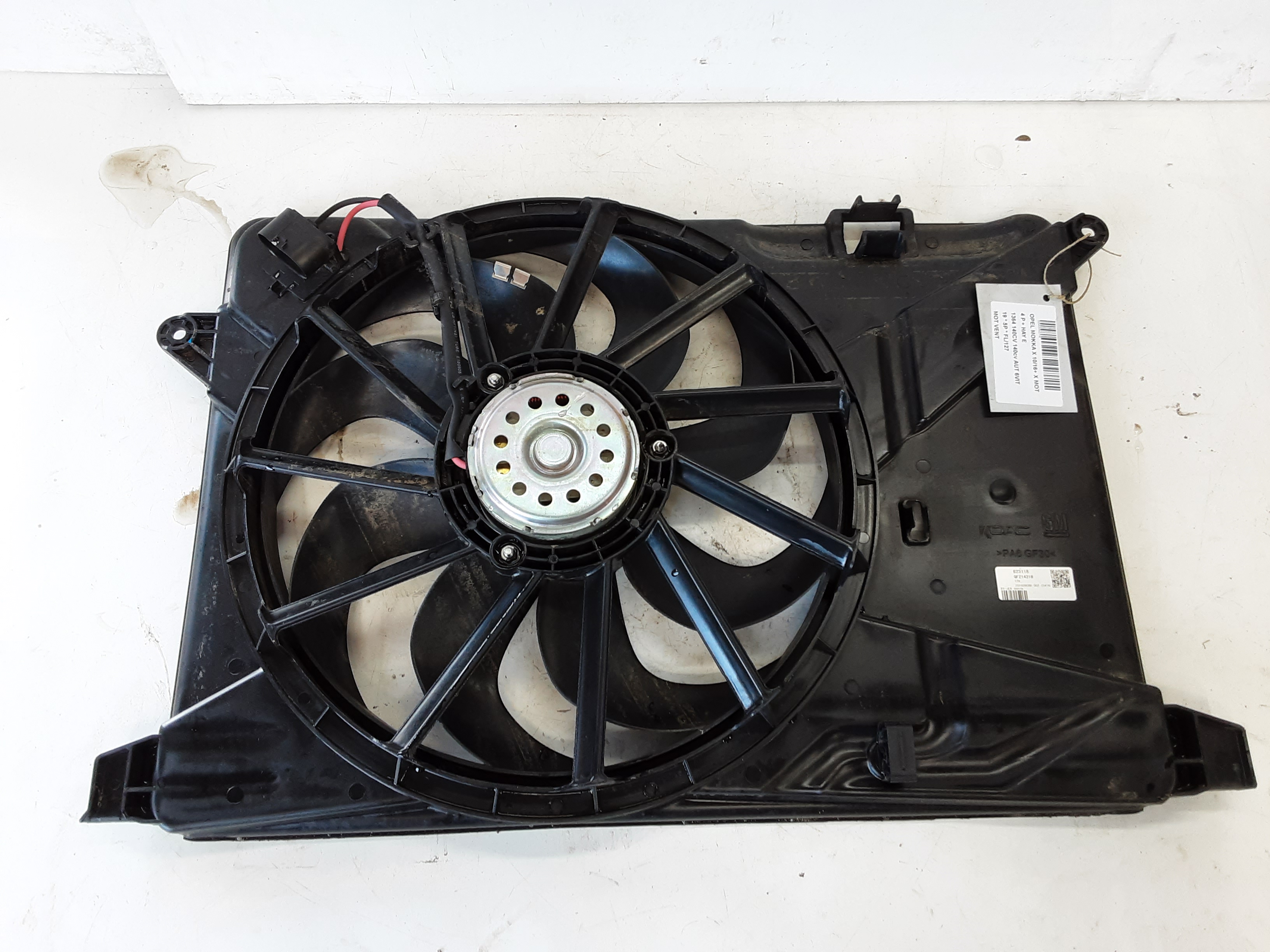 KACHEL VENTILATORMOTOR Opel MOKKA X 10/16 - 21