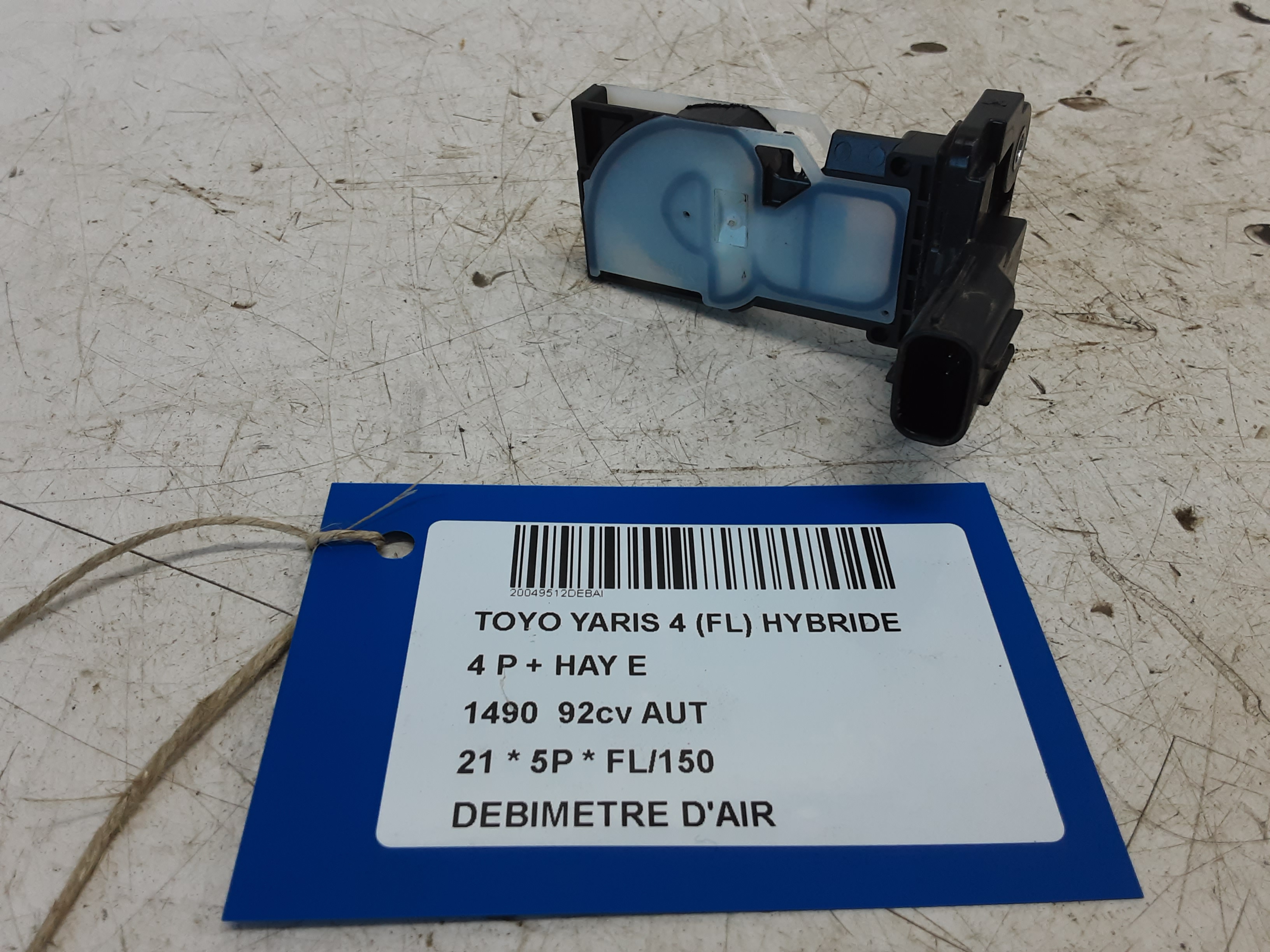 DEBIMETRE D&#039;AIR Toyota YARIS (6) 2/20+