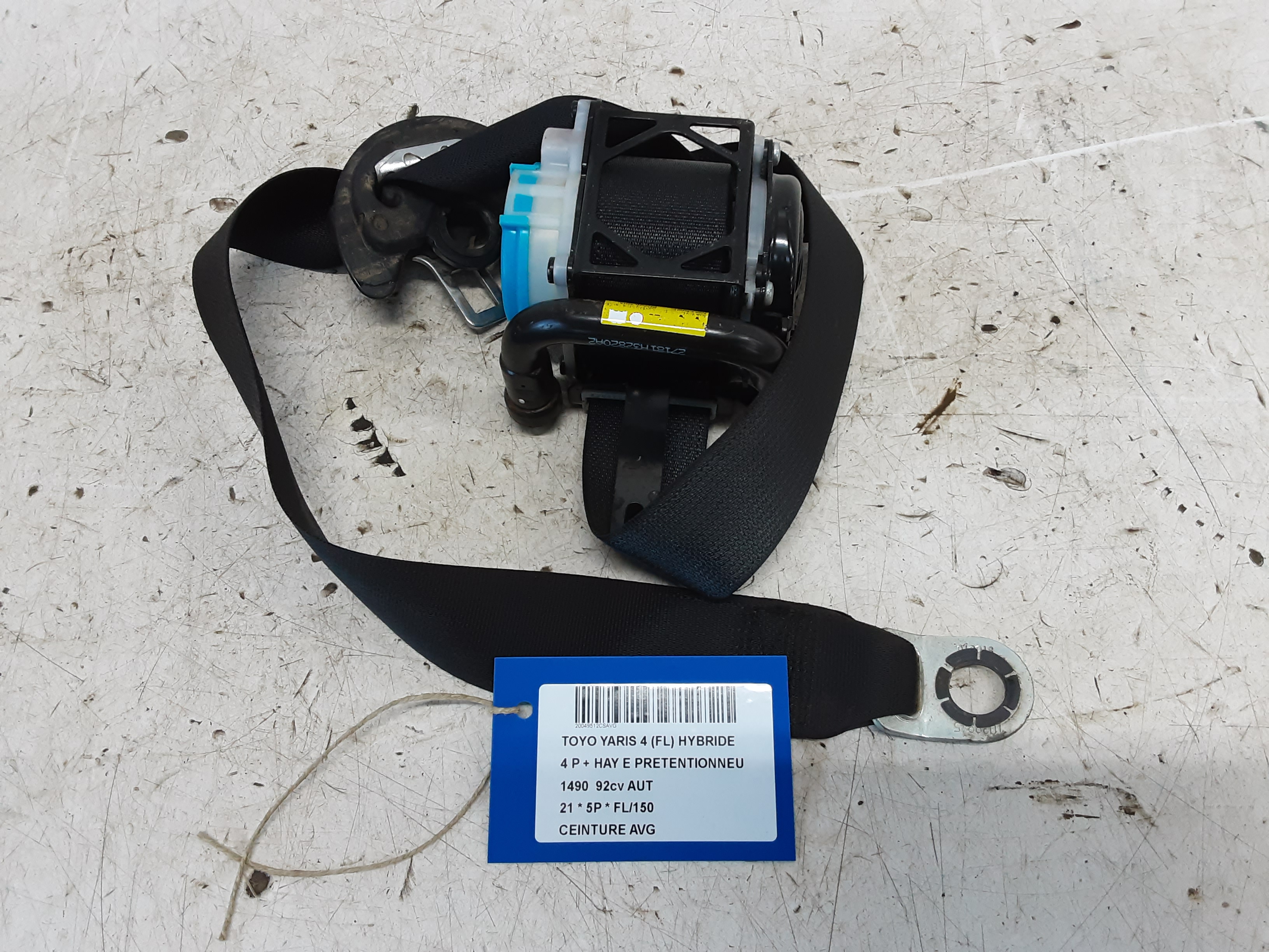 CEINTURE AVANT GAUCHE Toyota YARIS (6) 2/20+