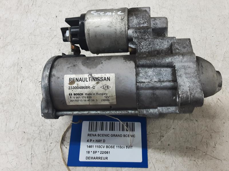 STARTMOTOR Renault SCENIC 9/16+