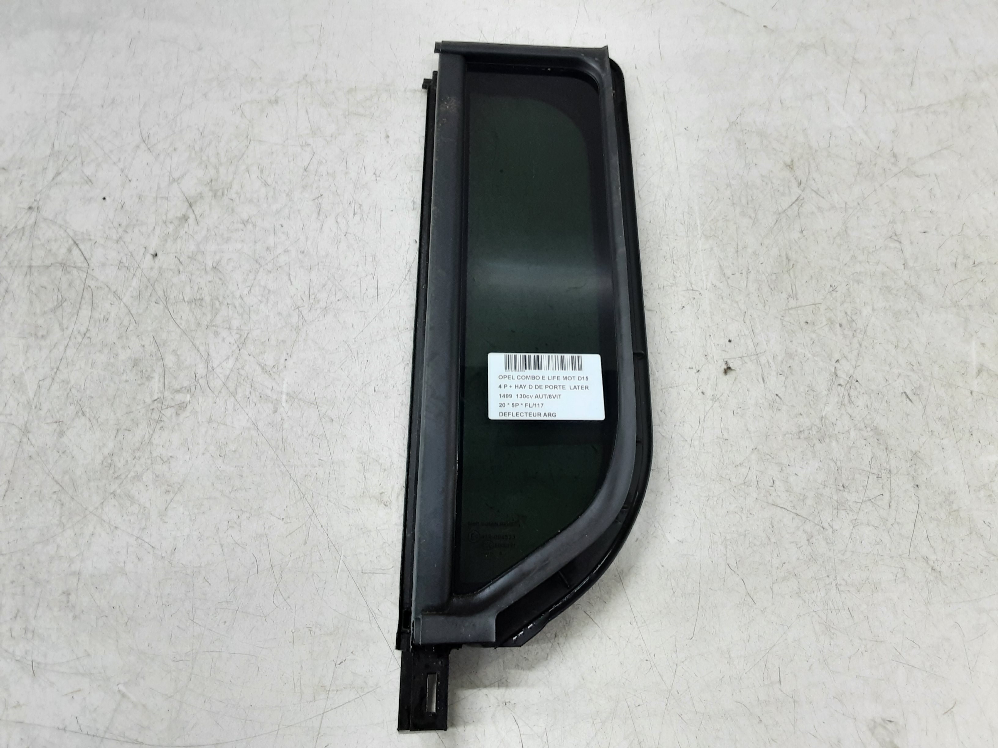 DEFLECTEUR ARRIERE GAUCHE Opel COMBO 6/18+