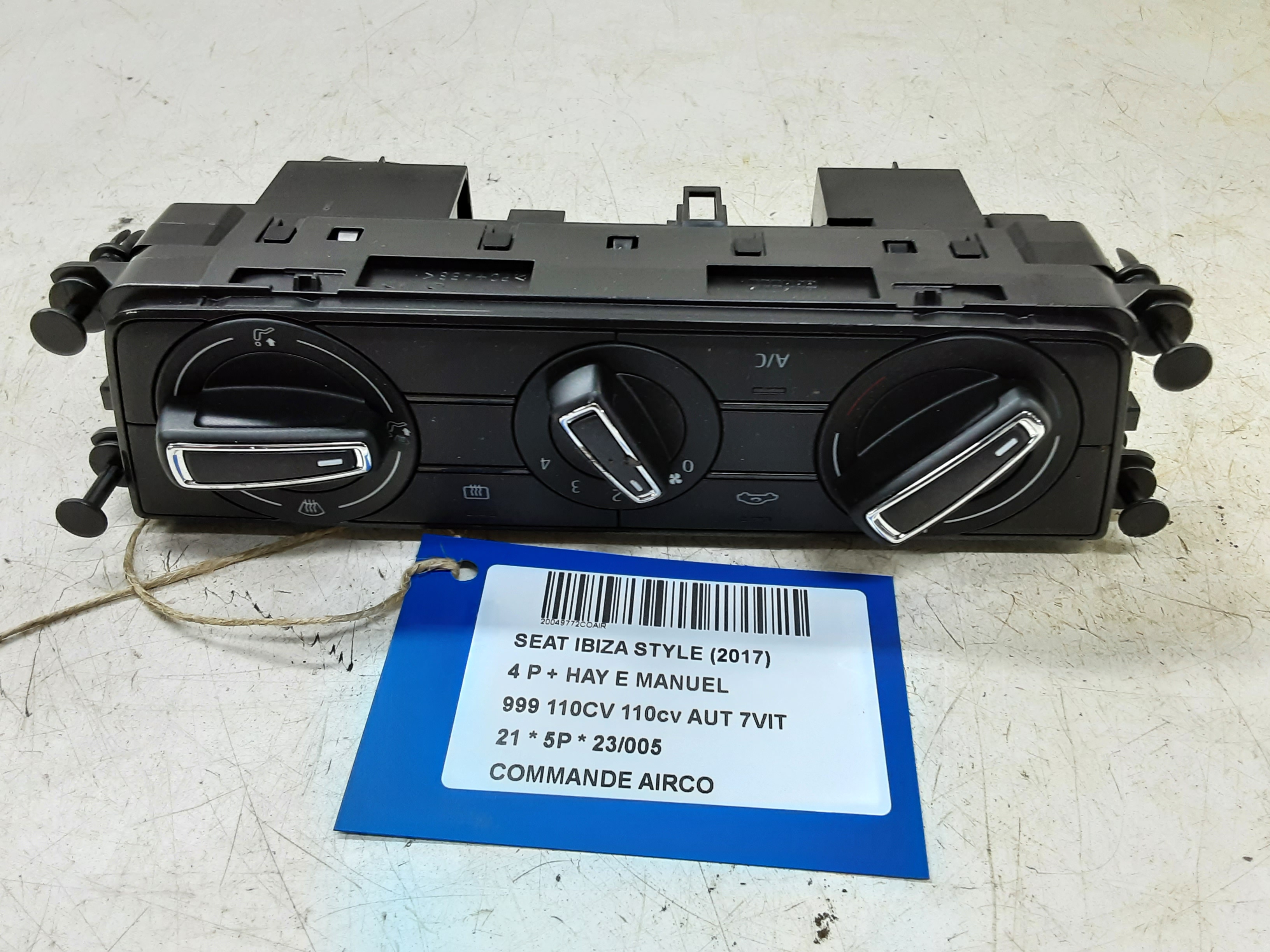 BEDIENINGSPANEEL AIRCO Seat IBIZA MK5 (6F/KJ1) 5/17 - 2021