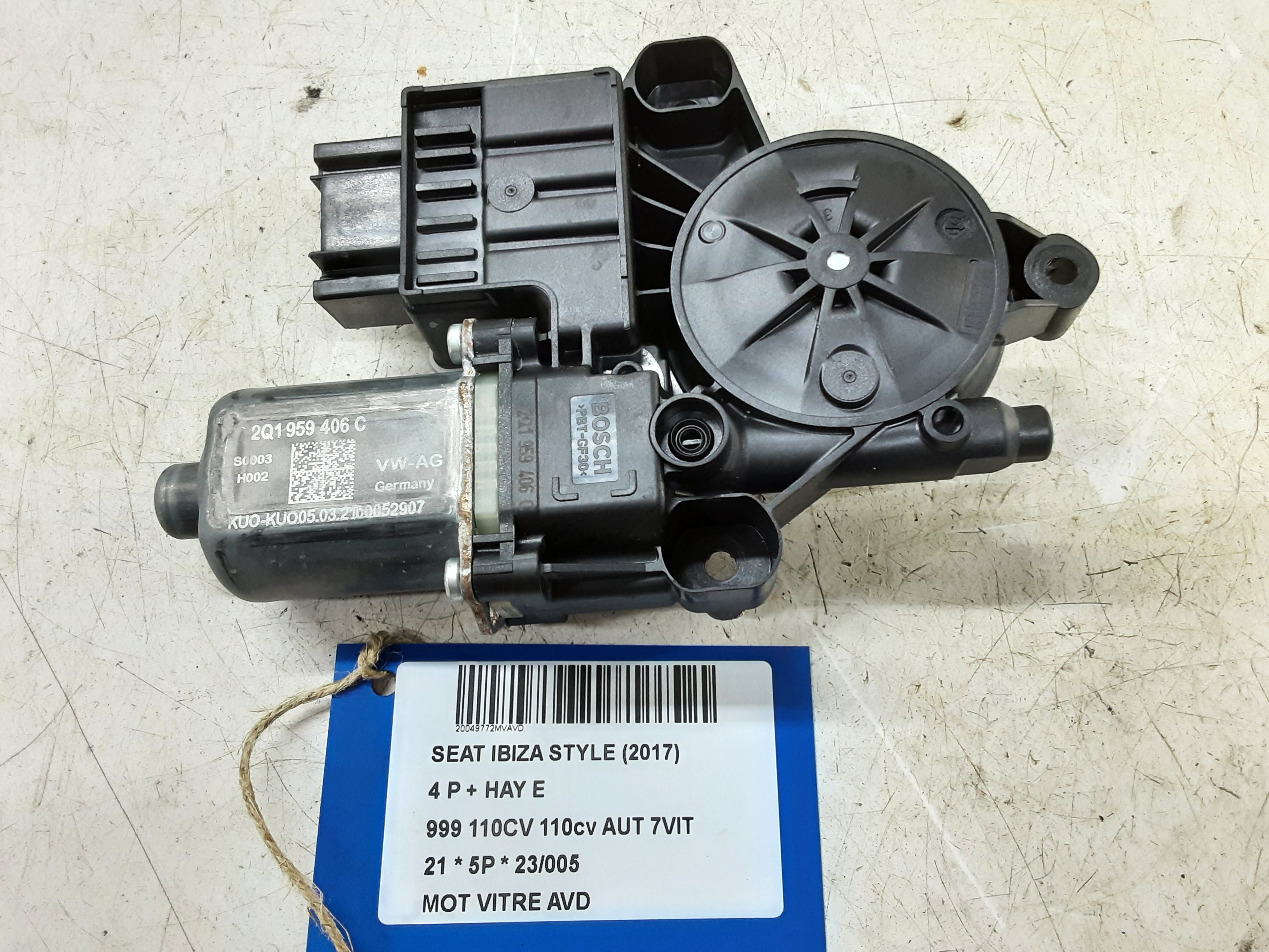 MOTOR RUITMECHANISME VOOR RECHTS Seat IBIZA MK5 (6F/KJ1) 5/17 - 2021