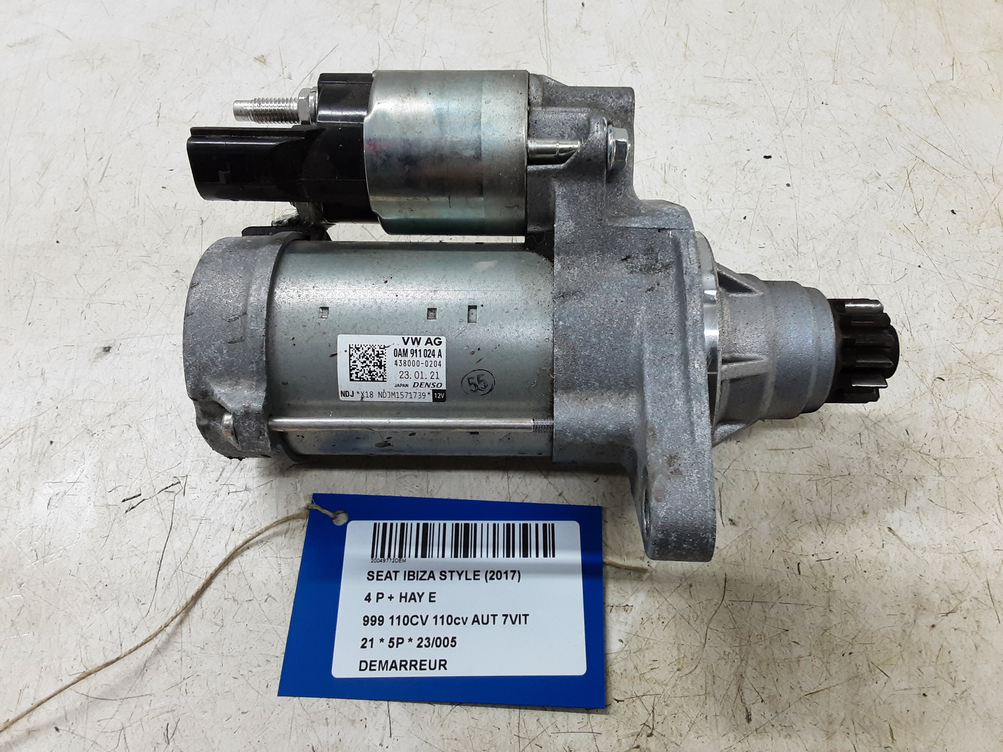 DEMARREUR Seat IBIZA MK5 (6F/KJ1) 5/17 - 2021