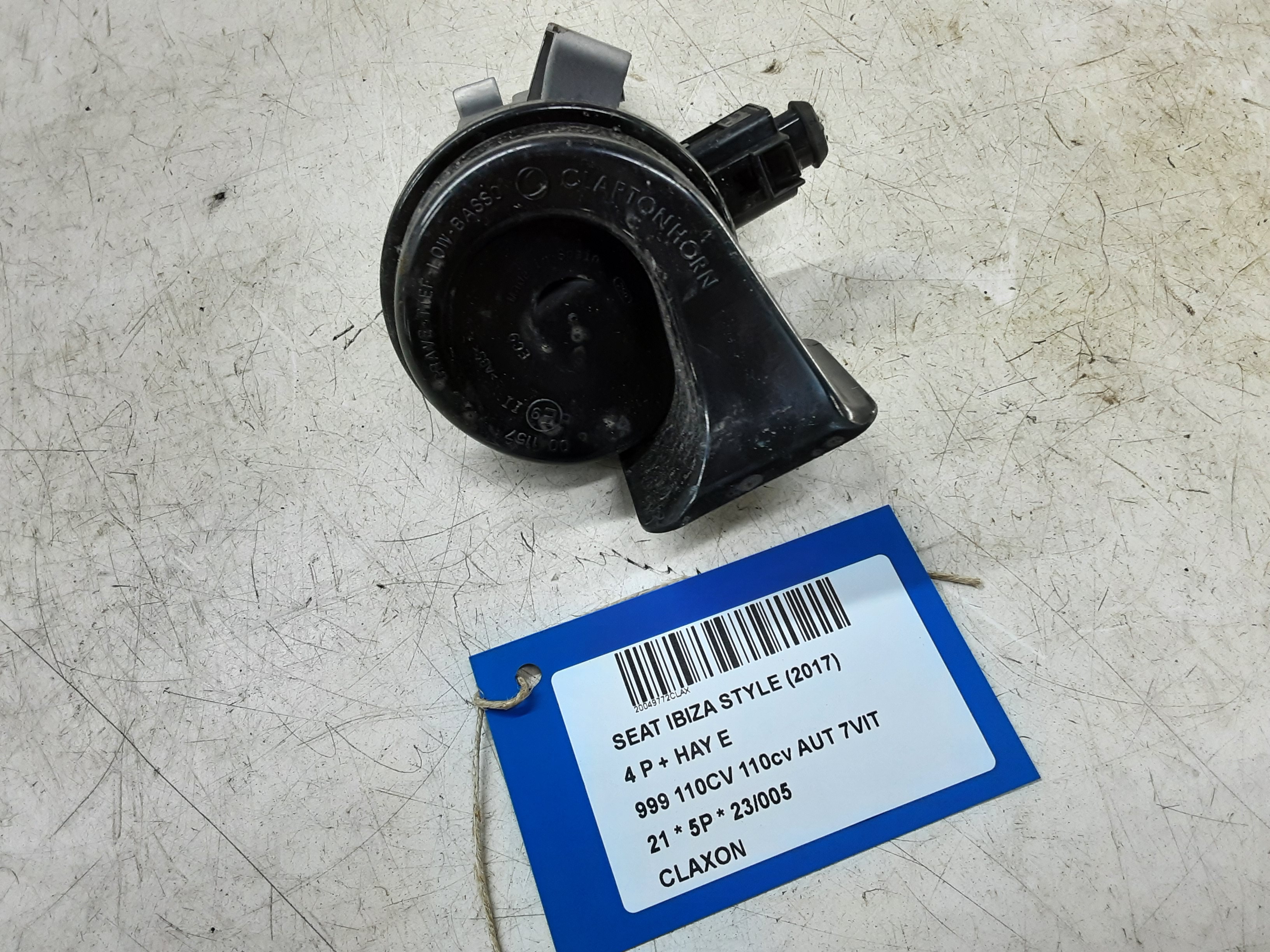 CLAXON Seat IBIZA MK5 (6F/KJ1) 5/17 - 2021