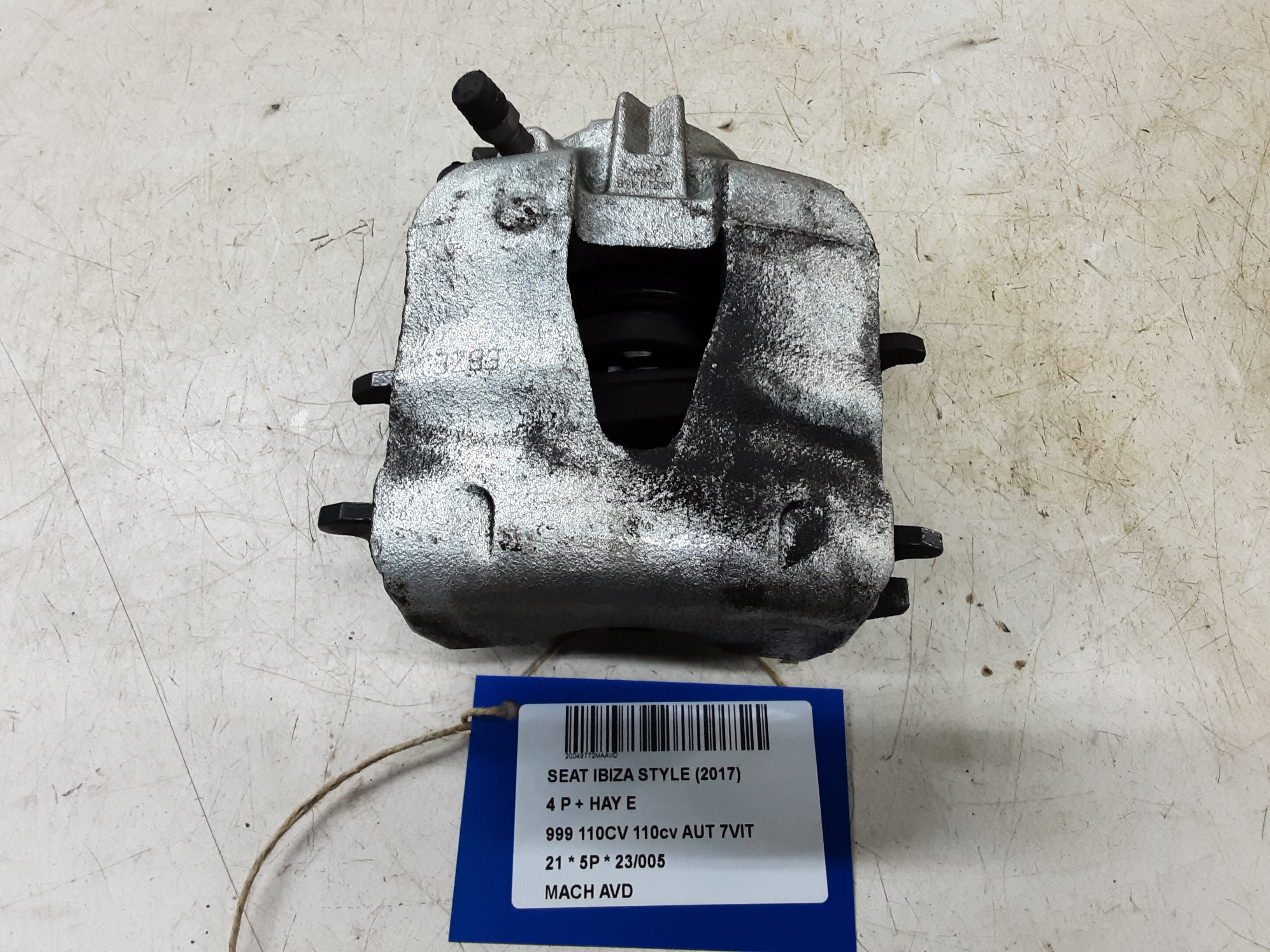 REMKLAUW VOOR RECHTS Seat IBIZA MK5 (6F/KJ1) 5/17 - 2021