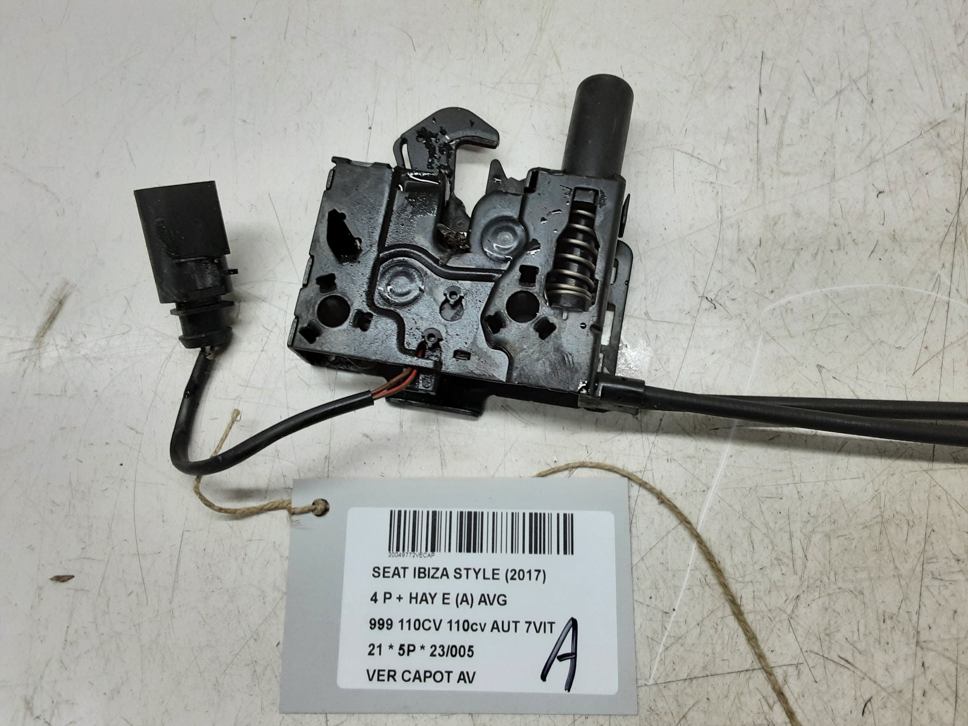 DRUKVEER MOTORKAP Seat IBIZA MK5 (6F/KJ1) 5/17 - 2021