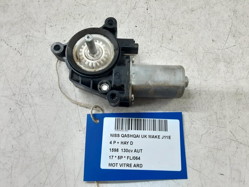MOTEUR DE VITRE DE PORTE ARRIERE DROITE Nissan QASHQAI 2/14 - 17 J11