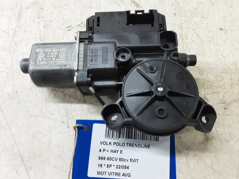 MOTEUR DE VITRE DE PORTE AVANT GAUCHE Vw POLO (6R) FaceLift 5/14 - 17