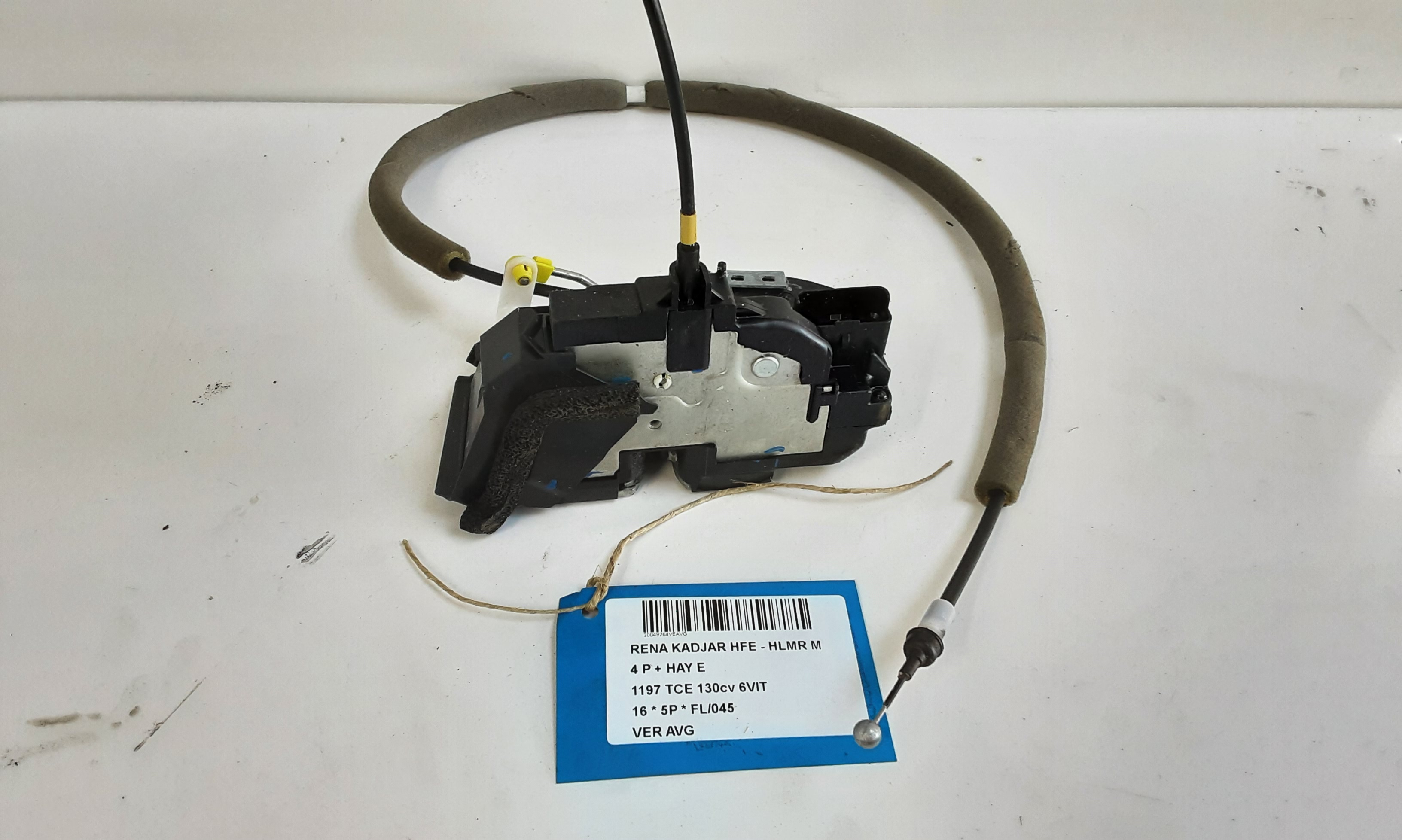 VERGRENDELING VOOR LINKS Renault KADJAR 6/15+