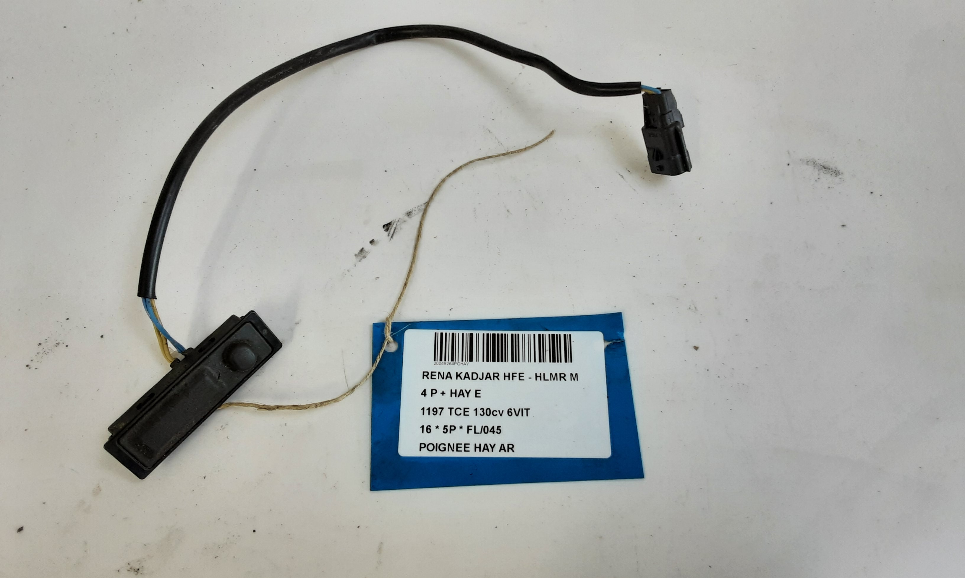 DEURGREEP ACHTERKLEP Renault KADJAR 6/15+