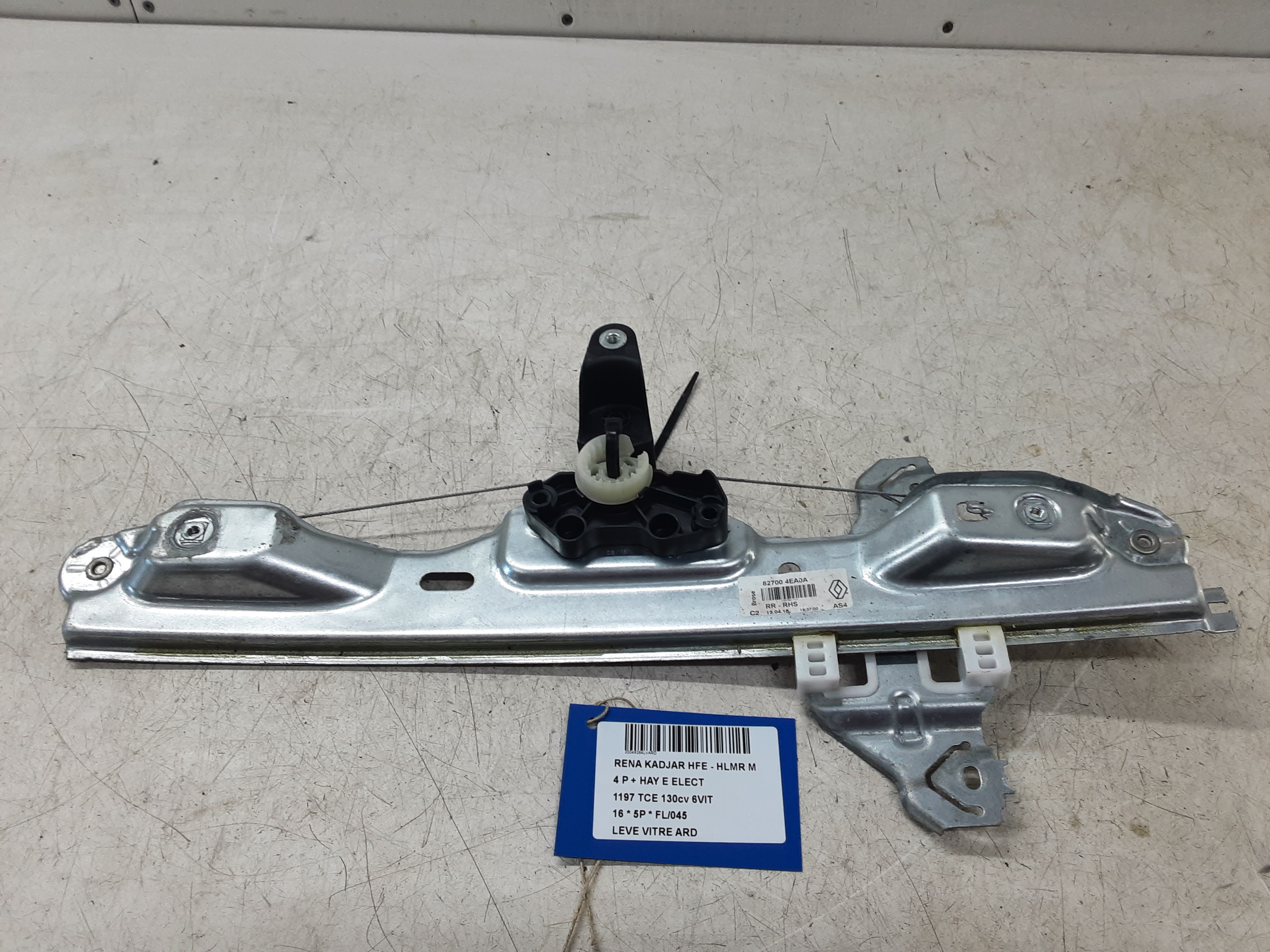 LEVE-VITRE DE PORTE ARRIERE DROITE Renault KADJAR 6/15+