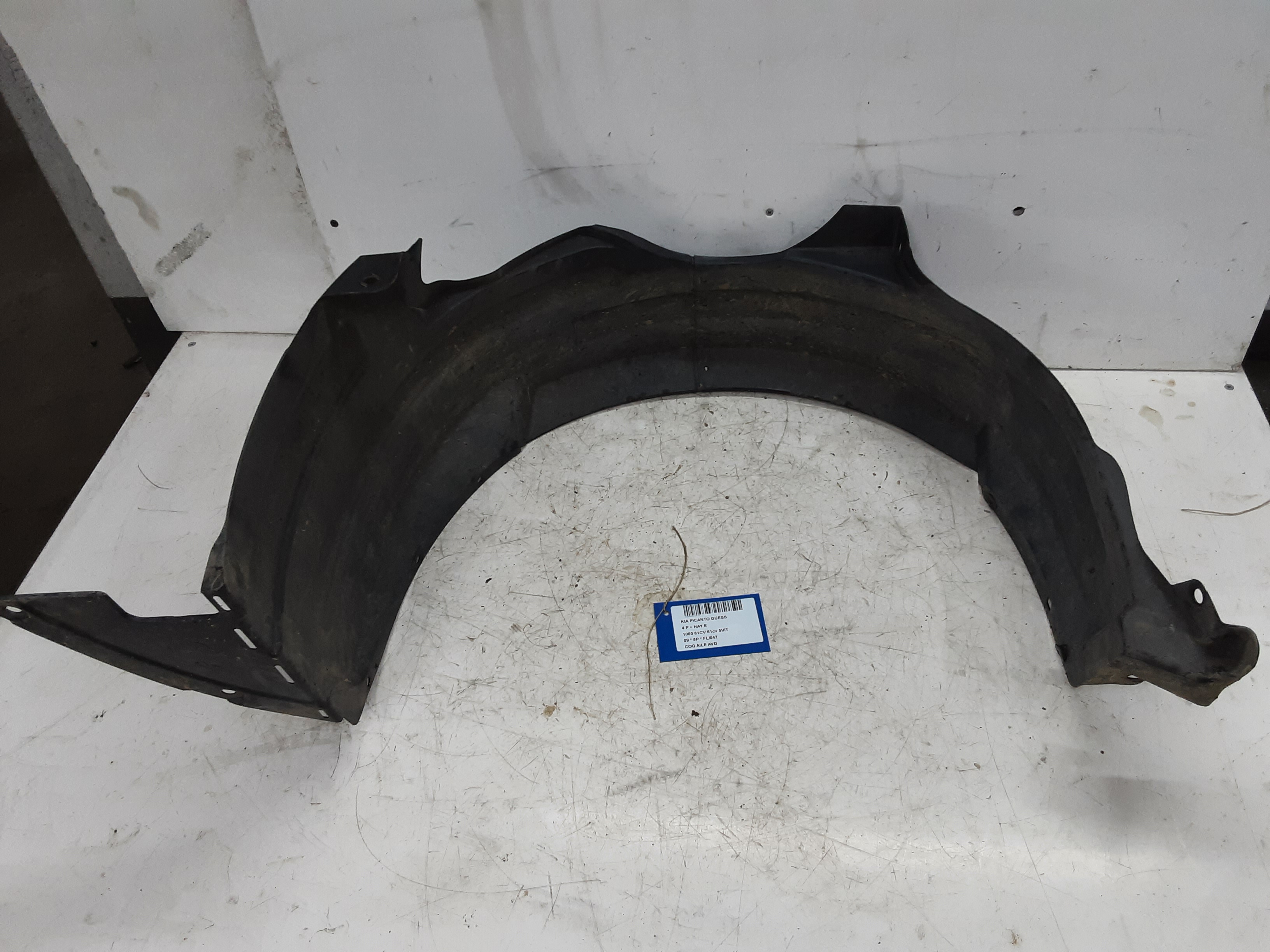 INNER FENDER RIGHT FRONT Kia PICANTO 11/07 - 05/11