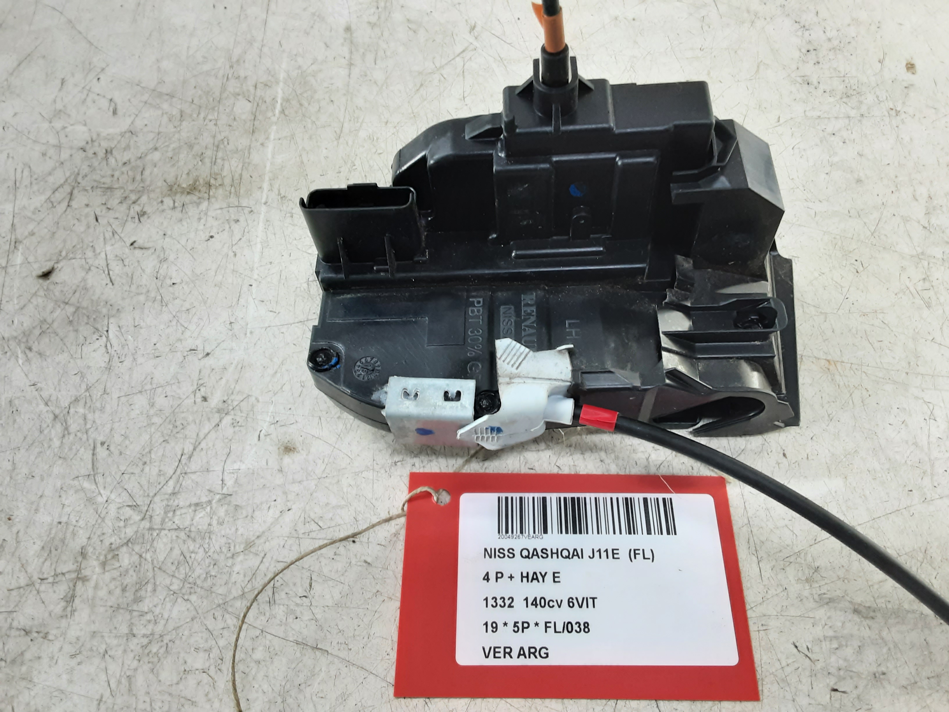 VERGRENDELING ACHTER LINKS Nissan QASHQAI 7/17 -  21 J11