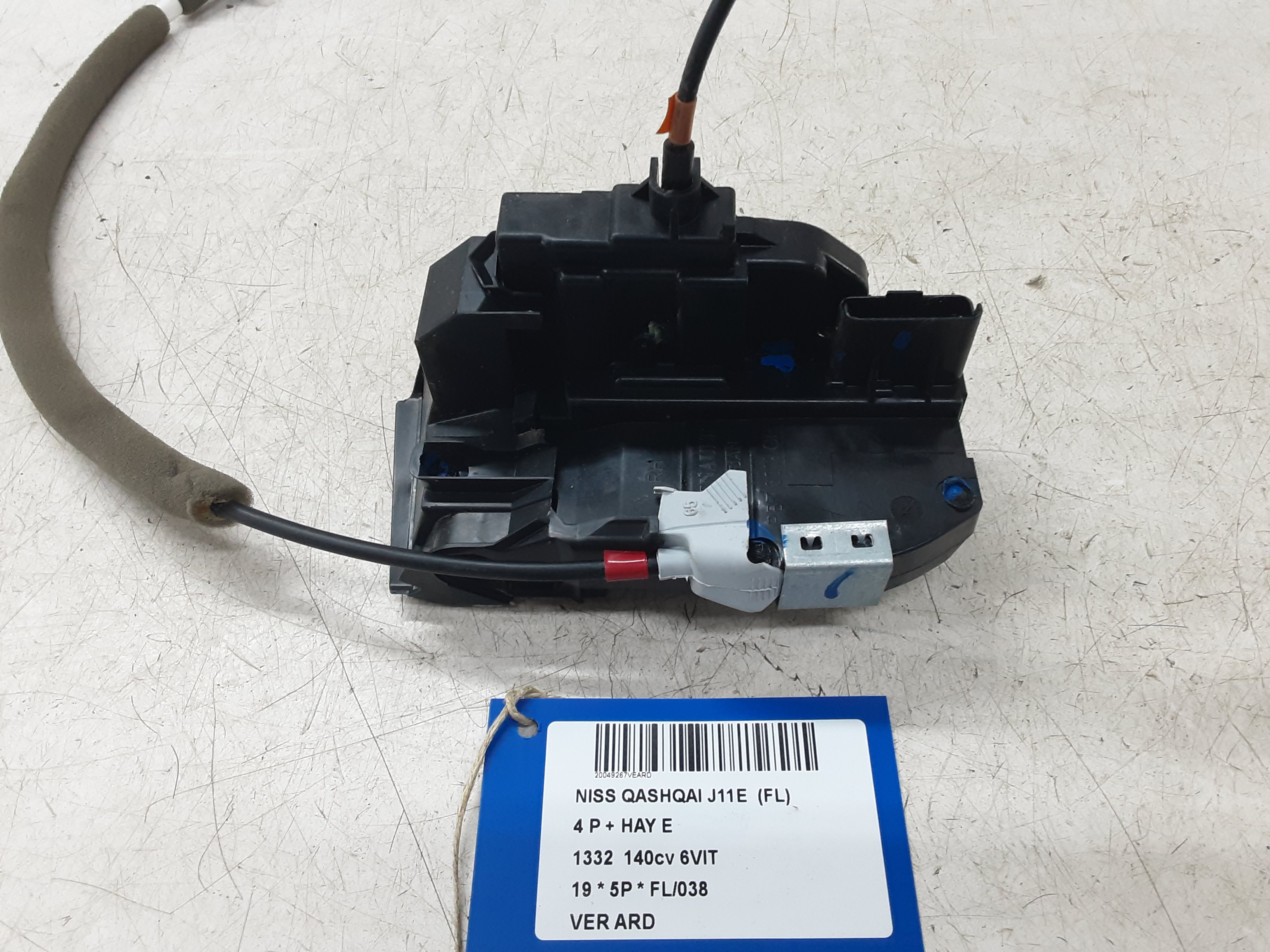 VERGRENDELING ACHTER RECHTS Nissan QASHQAI 7/17 -  21 J11
